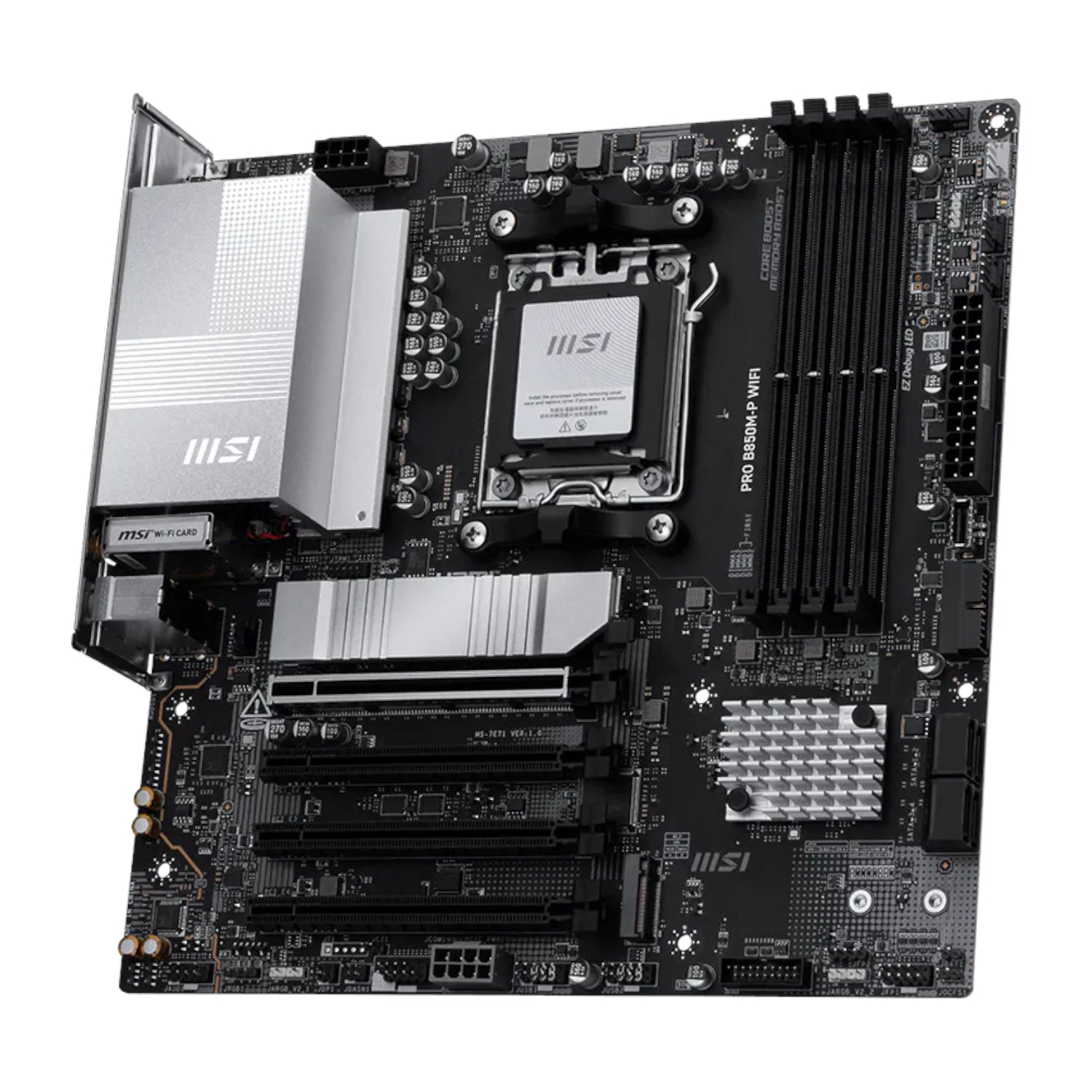 MSI PRO B850M-P WIFI AM5 mATX Motherboard – image 3