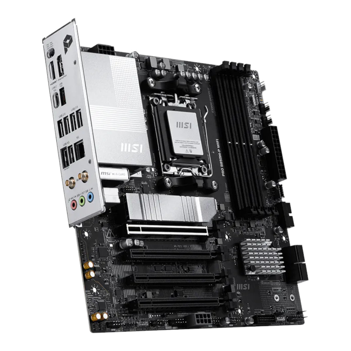 MSI PRO B850M-P WIFI AM5 mATX Motherboard – image 4