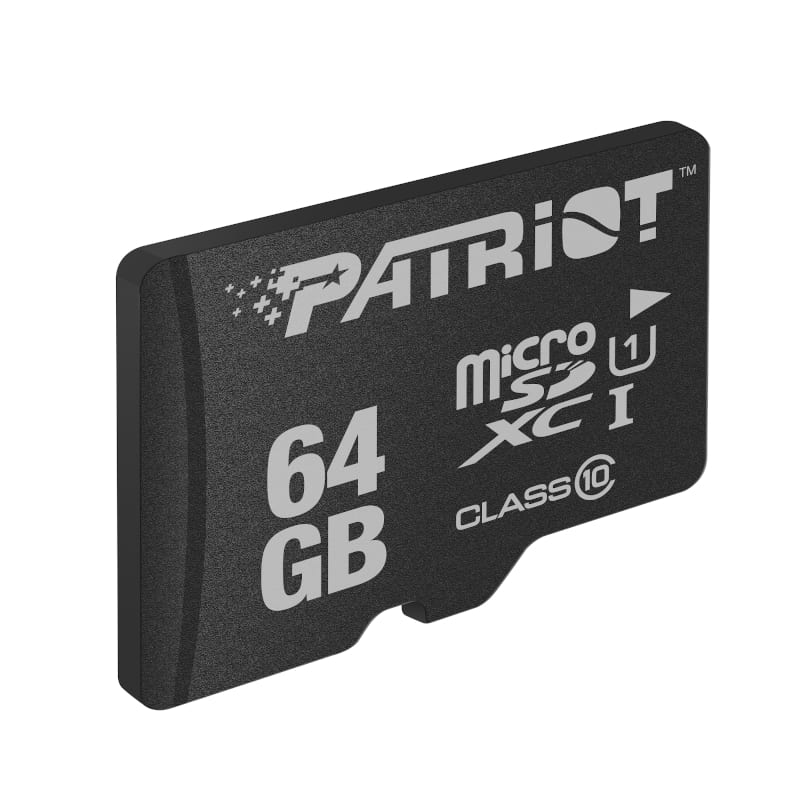 Patriot LX CL10 64GB Micro SDHC Card – image 2
