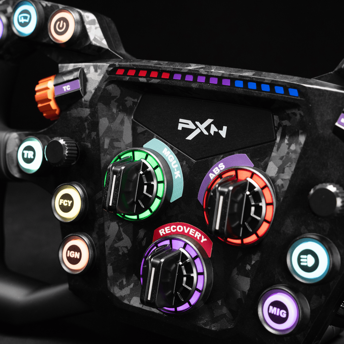 PXN GT ONE 300mm Racing Steering Wheel (for VD4, VD6, VD10, Z ES) – image 2