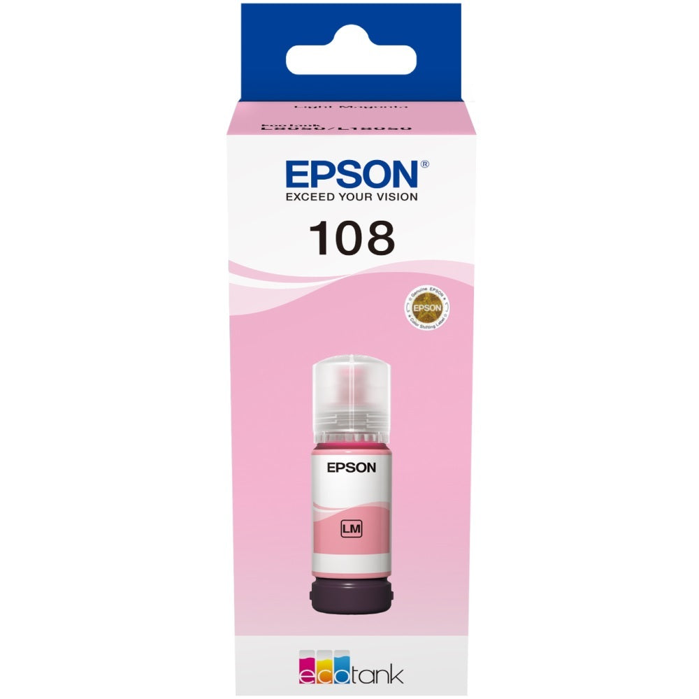 108 Ink Bottle Light Magenta 70ml for L8050 / L18050