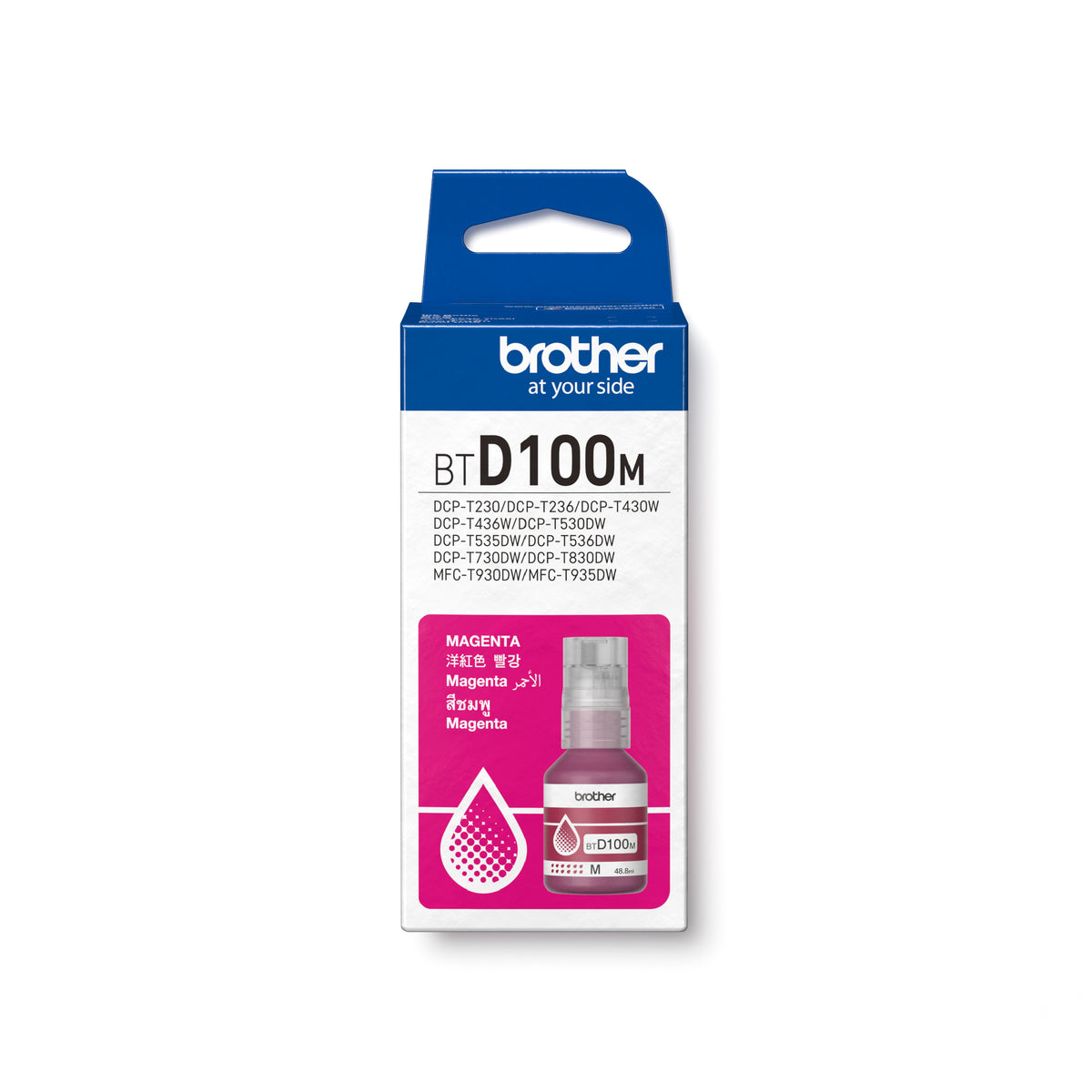 Brother Magenta Ink for DCP-T230/ DCP-T430W/ DCP-T530DW/ DCP-T536DW/ DCP-T730DW/ DCP-T830DW/ MFC-T930DW