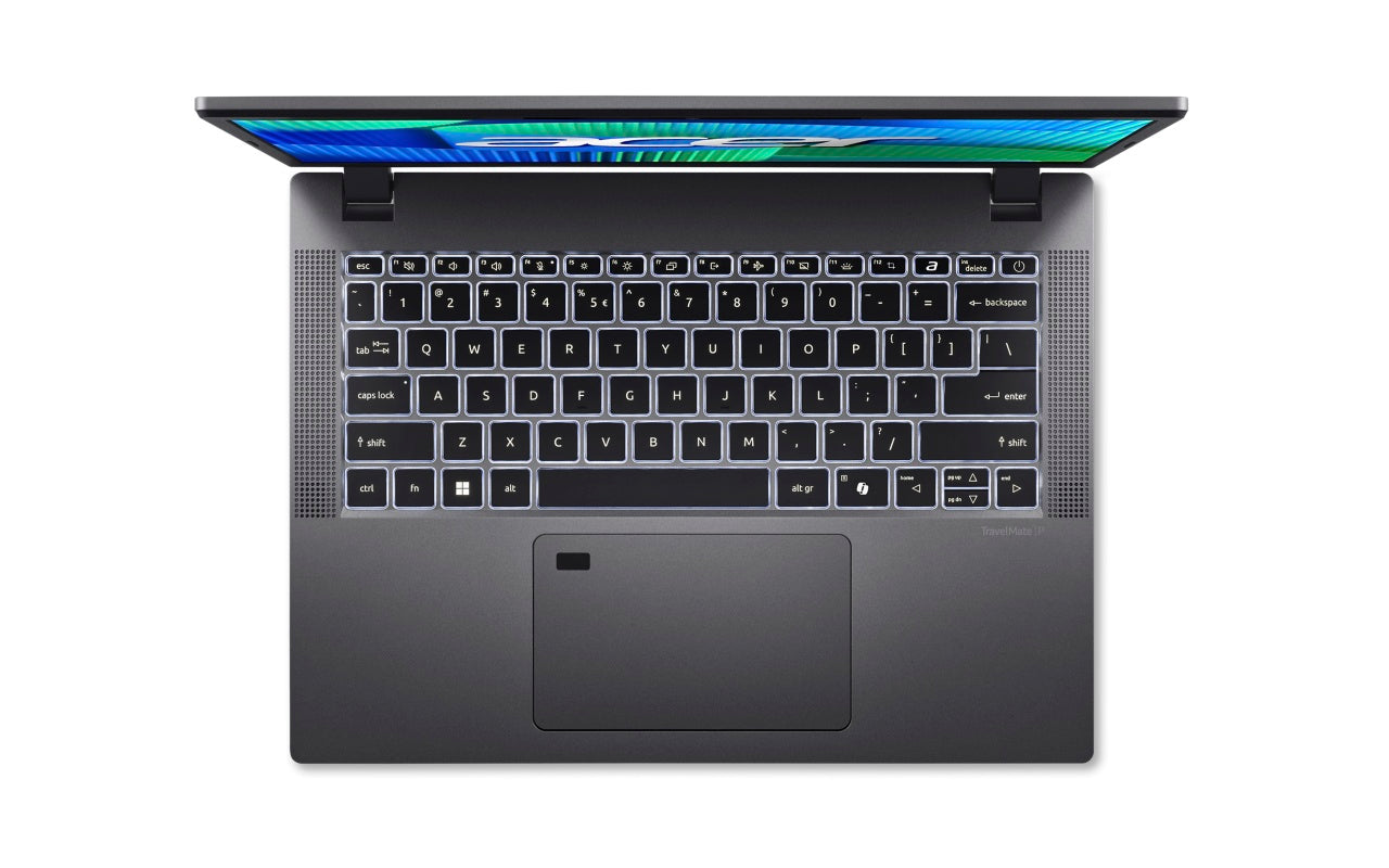 Acer TravelMate TMP214-55-G2-TCO-58K9 14" WUXGA IPS SlimBezel LTE Intel Core i5-1335U 8GB DDR5 Memory 1024GB PCIe NVMe SSD WIFI6E+BT Micro SD card reader FPR FHD IR Camera 53Wh Li-ion battery 65W TypeC adapter Windows 11 Pro 3 YRS OSW
