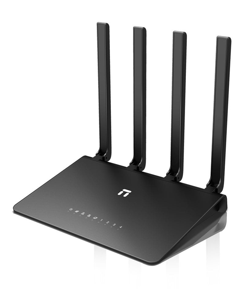 Netis / AC1200 Wireless Dual Band Gigabit Router/ 4*5dBi high gain antennas/ 4 GE LAN port