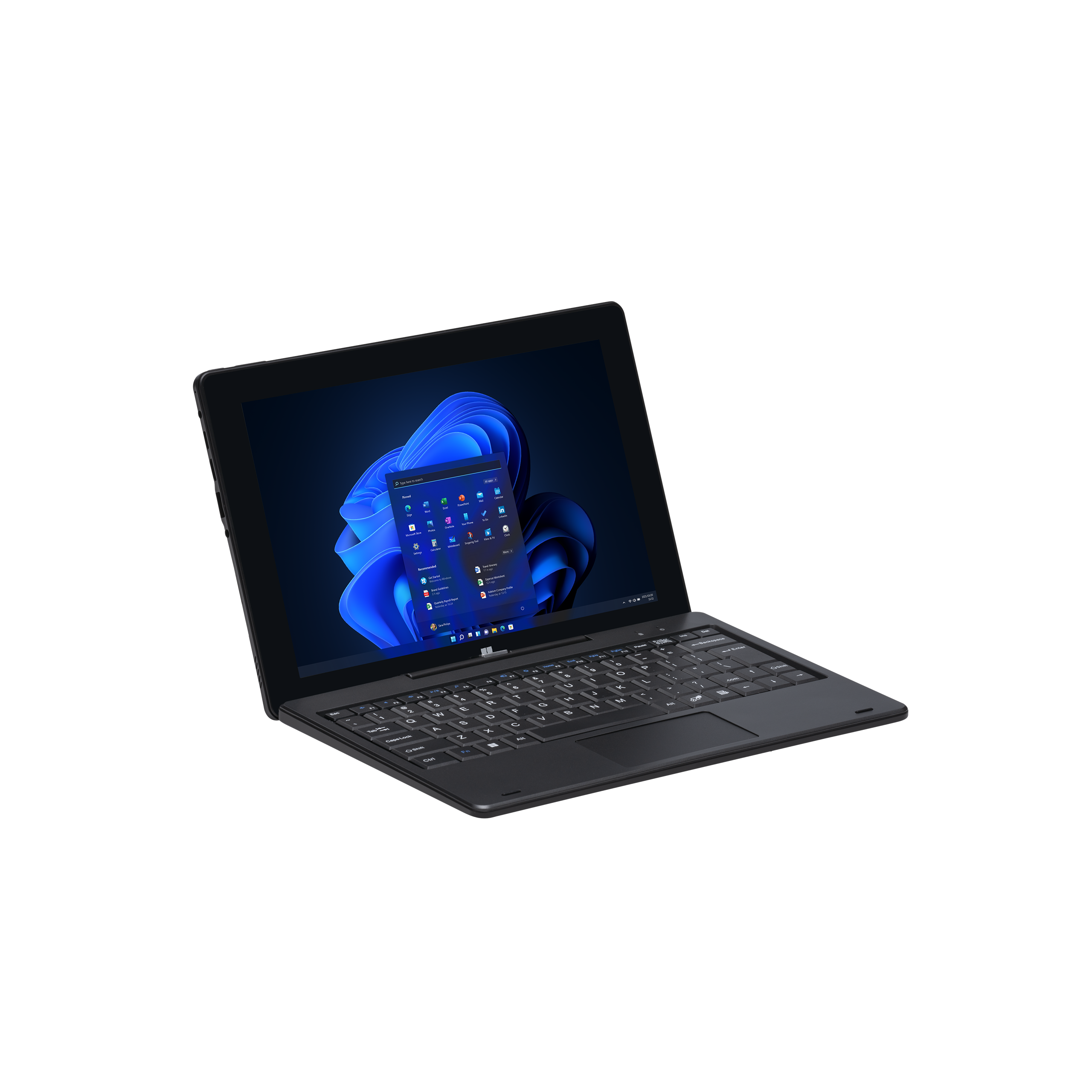 Mecer Xpress Exec 10.1'' Win11 Home SL 2in1 N4020/ 4GB/ 128GB/ Wi-Fi & BT/ 2M+2M Cam/ 800x1280/ 22W/ Hard-Docking KB