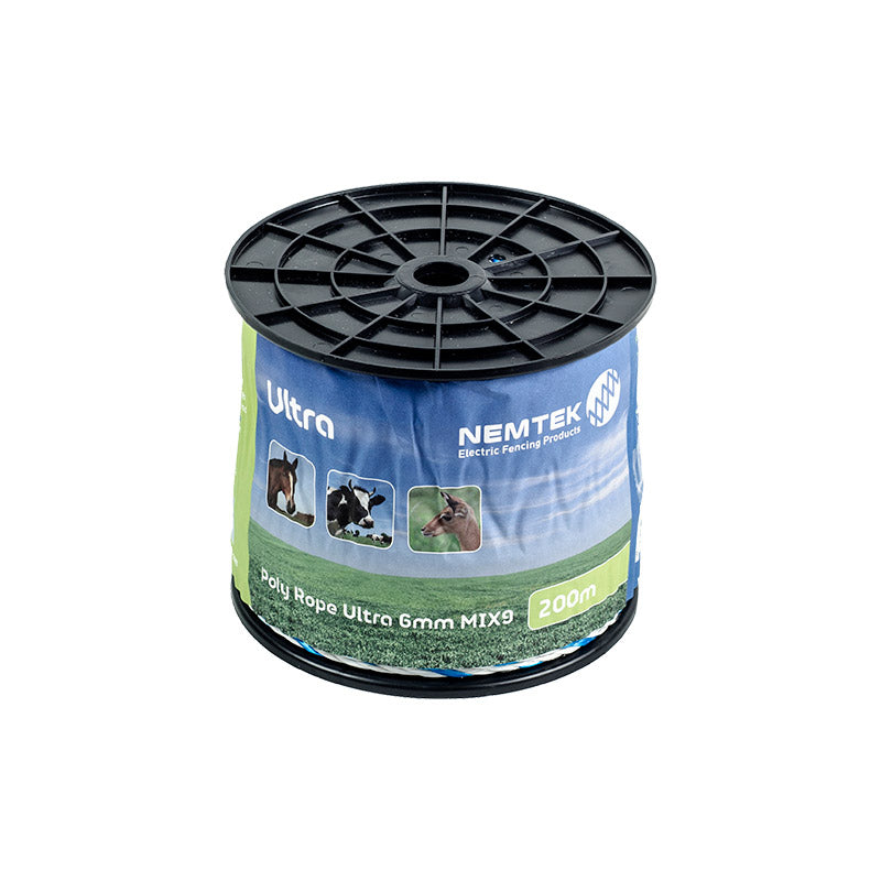 Poly Rope Ultra Mix 9 – 6mm, 200m Roll