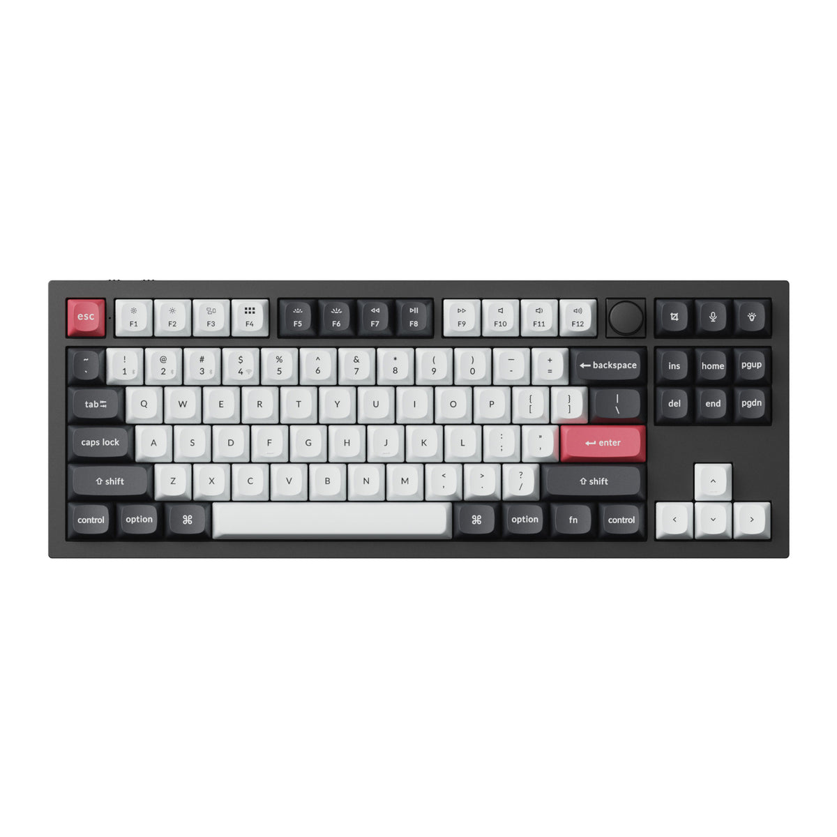 Keychron Q3 HE QMK 80% Wireless Custom Mechanical Keyboard (Nebula Switch) – Carbon Black – image 2