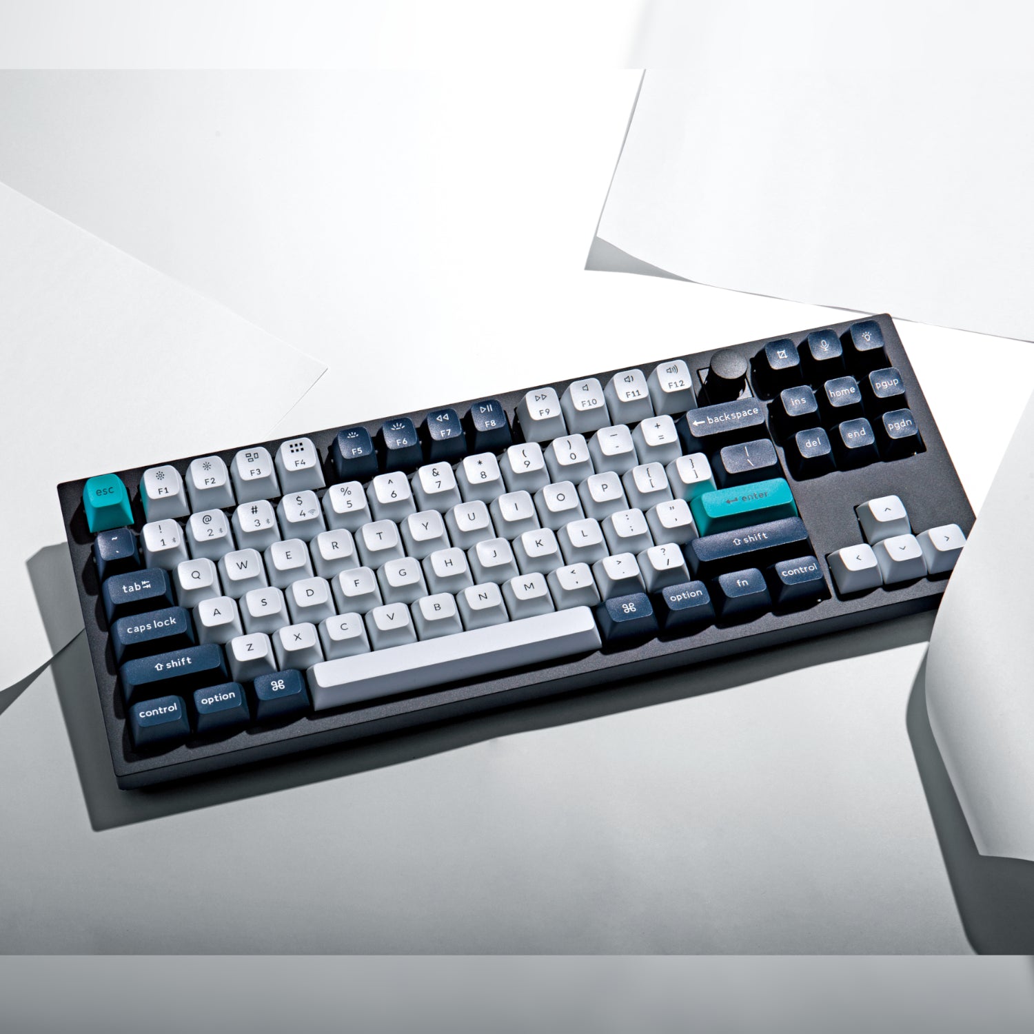 Keychron Q3 Max 80% Full Assembled Knob Red Switch Hot-Swap Gateron Jupiter RGB Wireless Keyboard - Black – image 4