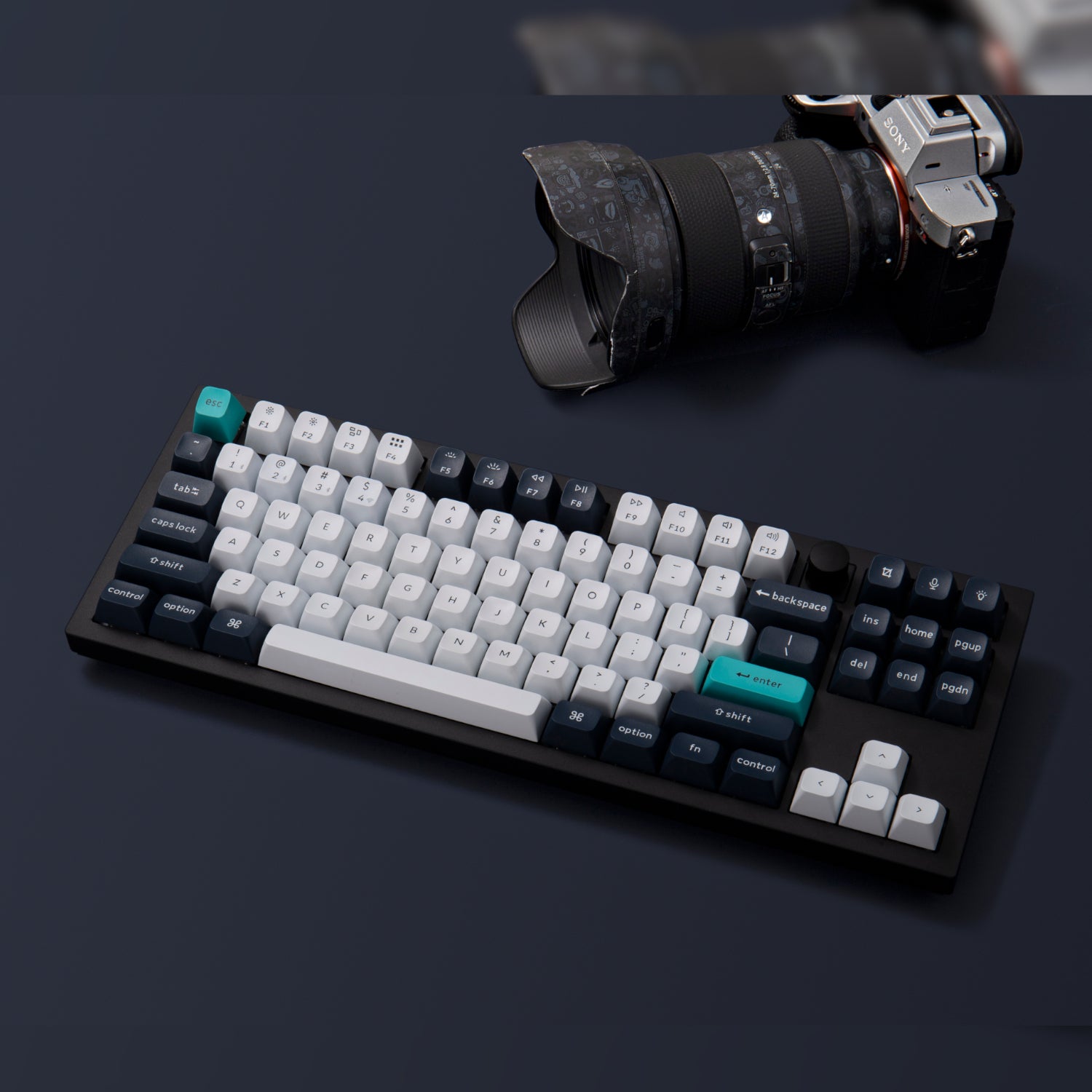 Keychron Q3 Max 80% Full Assembled Knob Red Switch Hot-Swap Gateron Jupiter RGB Wireless Keyboard - Black – image 5