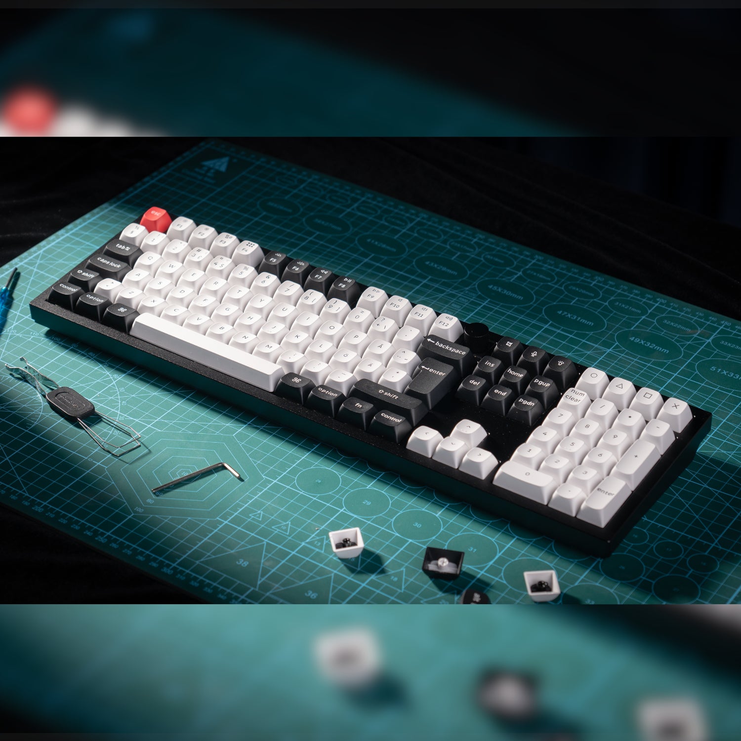 Keychron Q6 HE QMK Full-size Wireless Custom Mechanical Keyboard (Nebula Switch) – Carbon Black – image 5