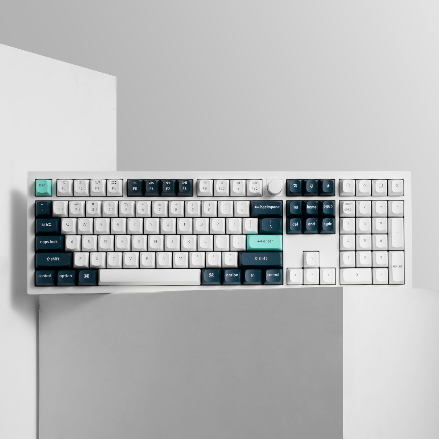 Keychron Q6 HE QMK Full-size Wireless Custom Mechanical Keyboard (Nebula Switch) – Shell White – image 5
