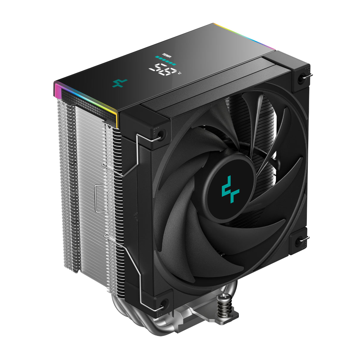 DeepCool AK500S Digital SE 120mm Air CPU Cooler - Silver/Black – image 2