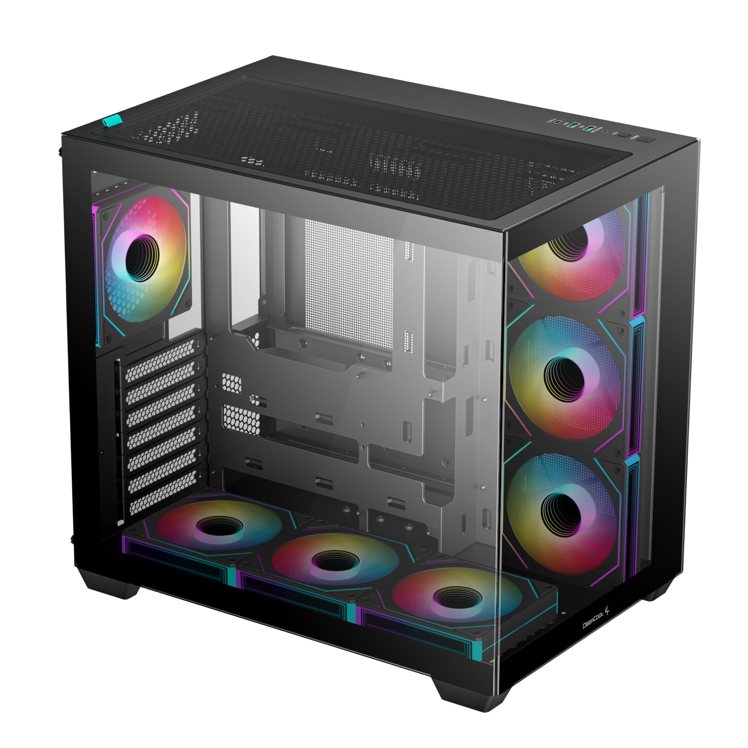 DeepCool CG530 7F ARGB ATX Gaming Chassis - Black – image 4