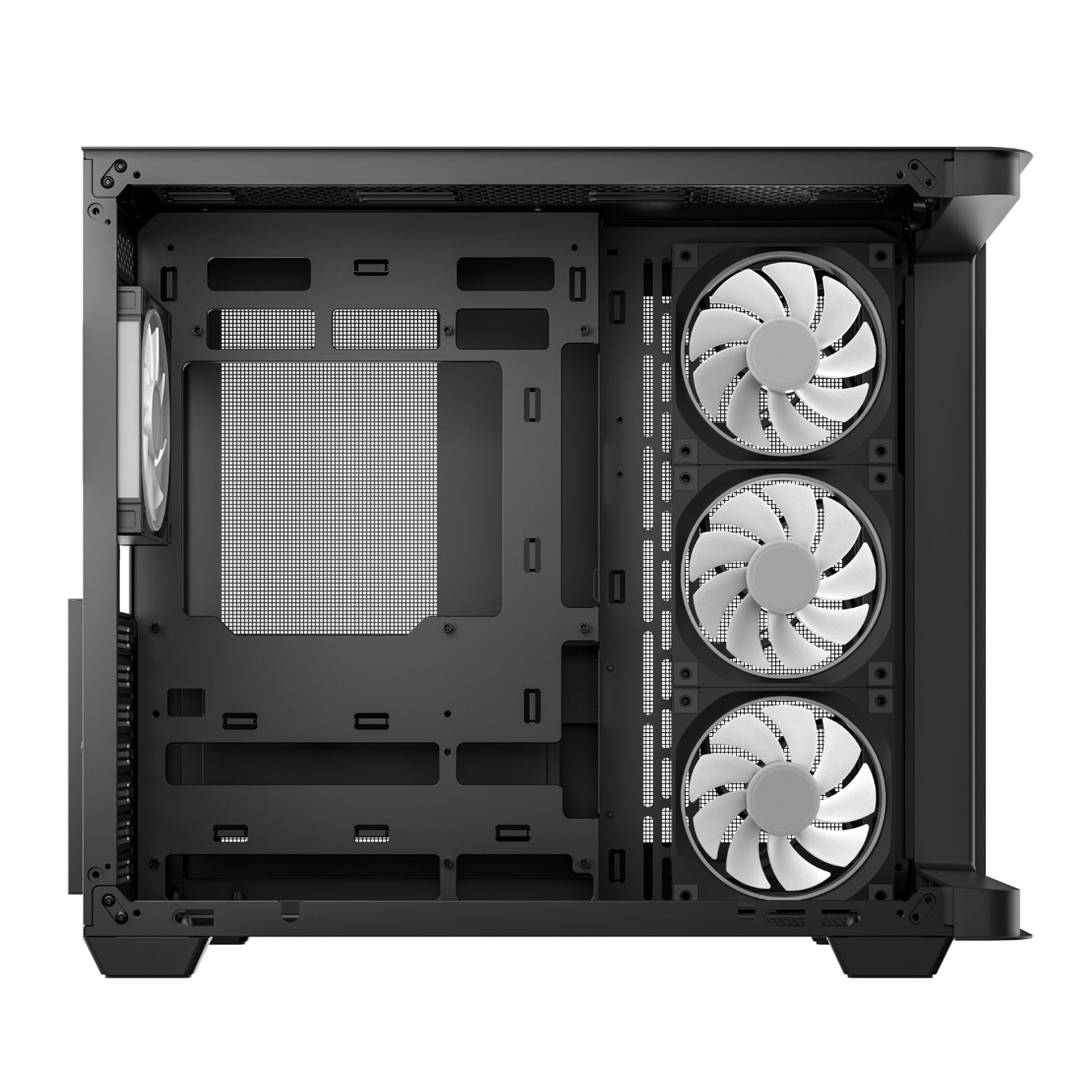 DeepCool CG530U 4F ATX Gaming Chassis - Black – image 6