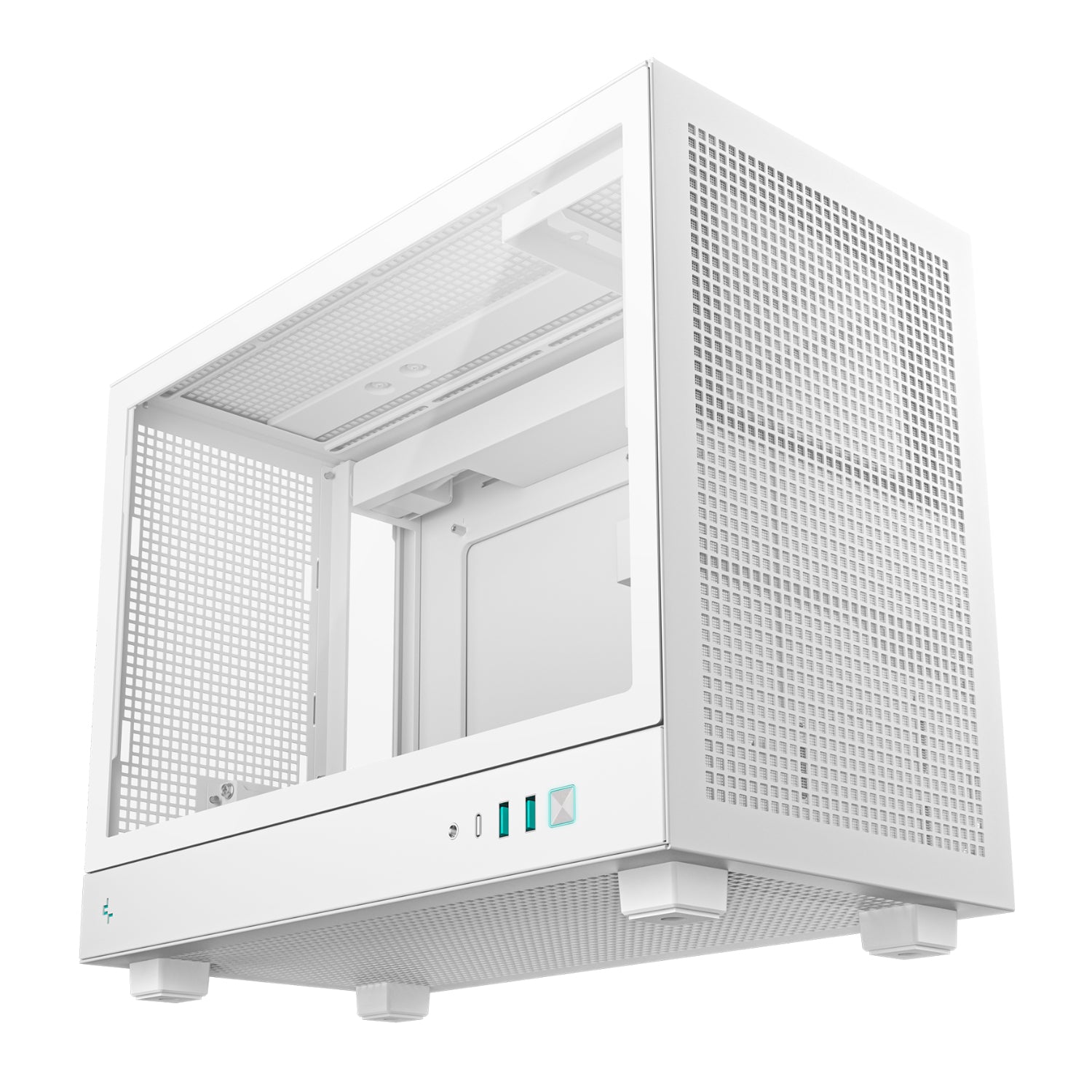 DeepCool CH160 PLUS Micro-ATX Chassis - White – image 2