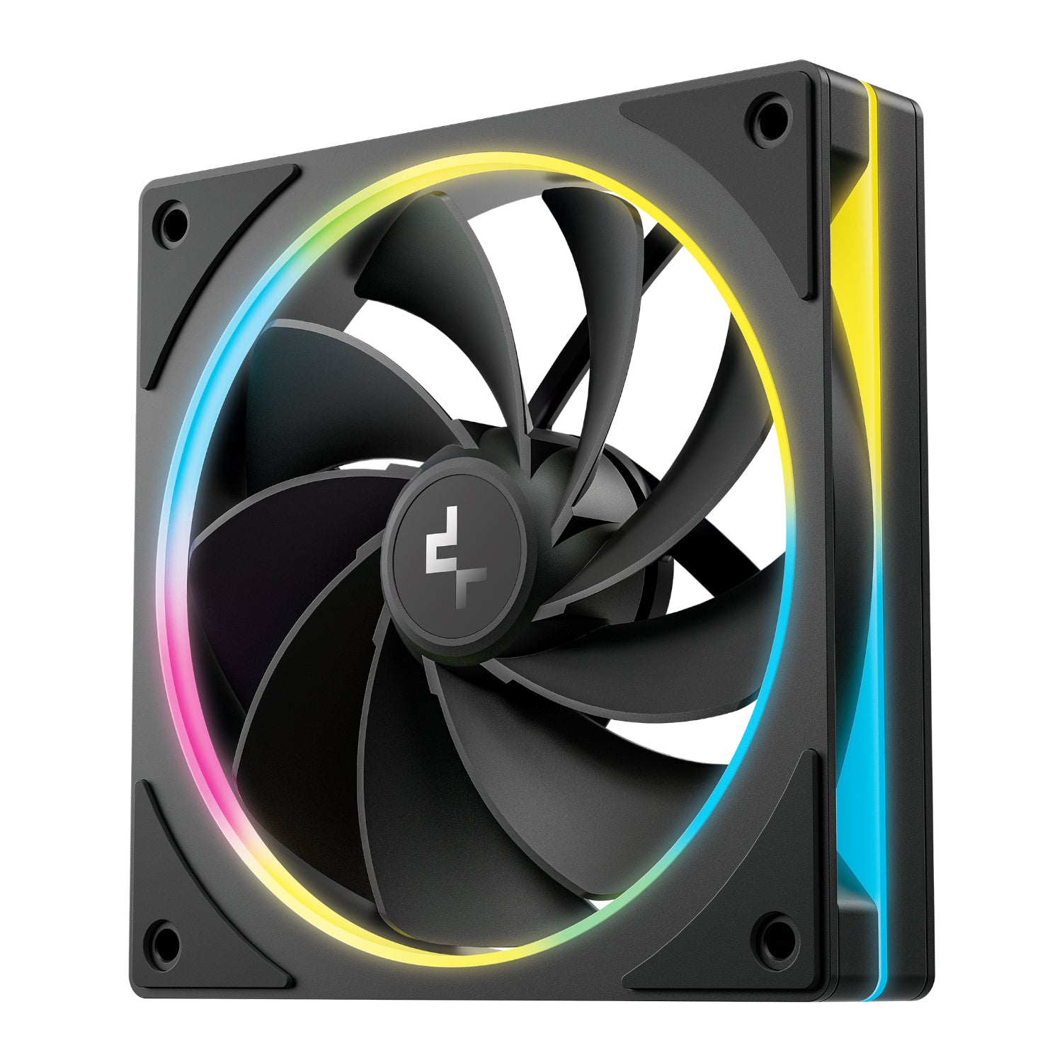 DeepCool FL12R SE 3-in-1 ARGB 120mm PWM 3 Fan Pack - Black – image 4