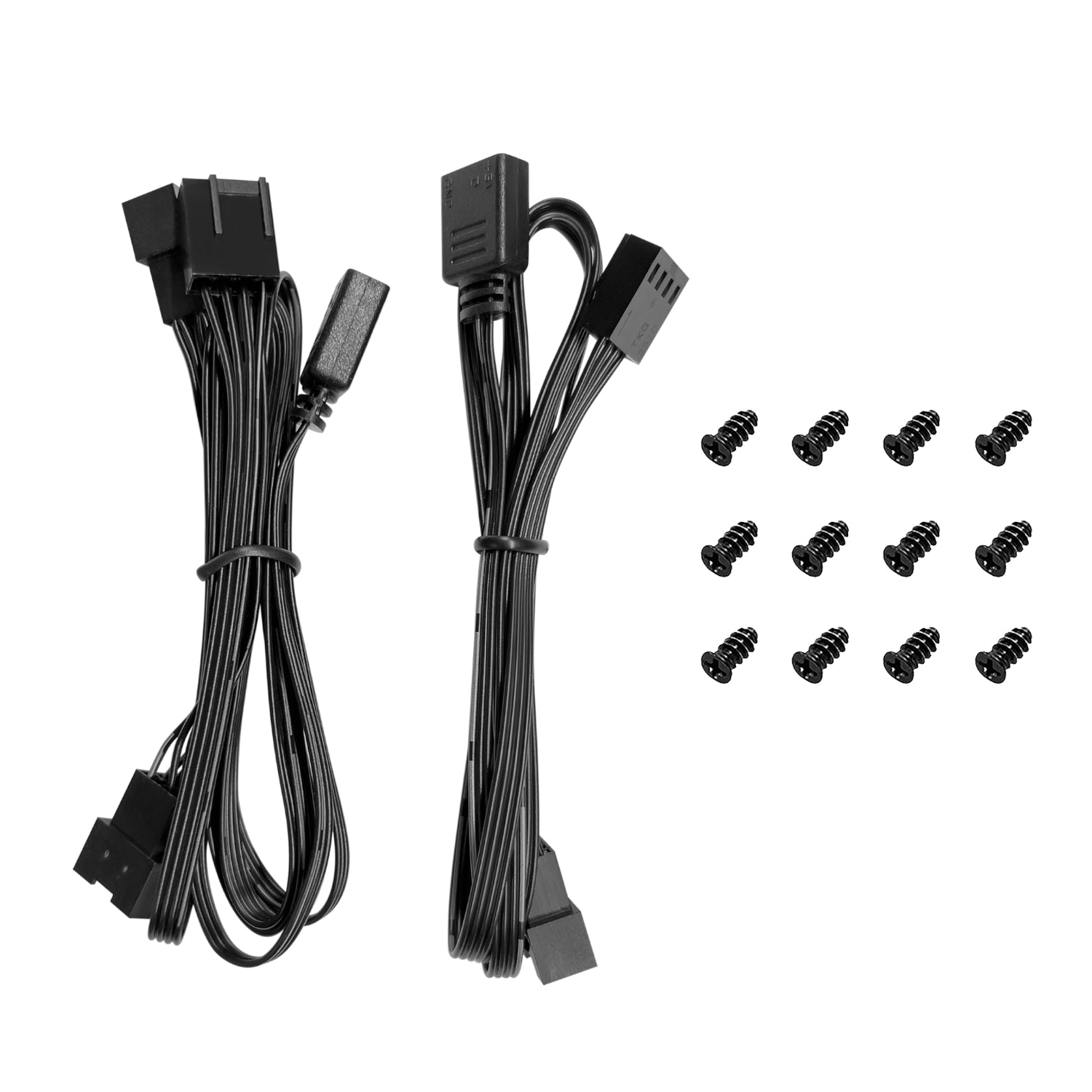 DeepCool FL12R SE 3-in-1 ARGB 120mm PWM 3 Fan Pack - Black – image 7