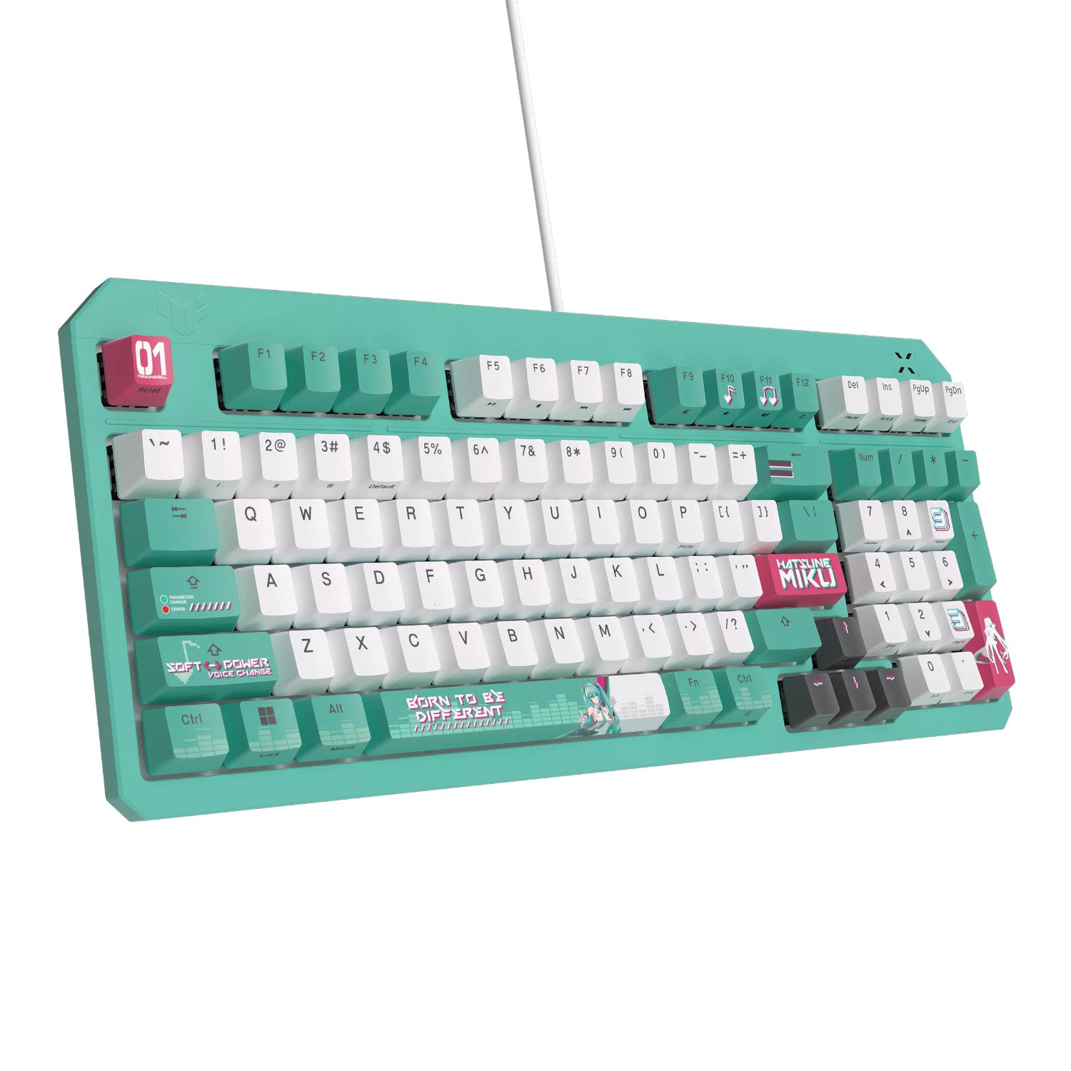 Asus TUF Gaming K3 Gen II Gaming Keyboard Hatsune Miku Edition – image 3