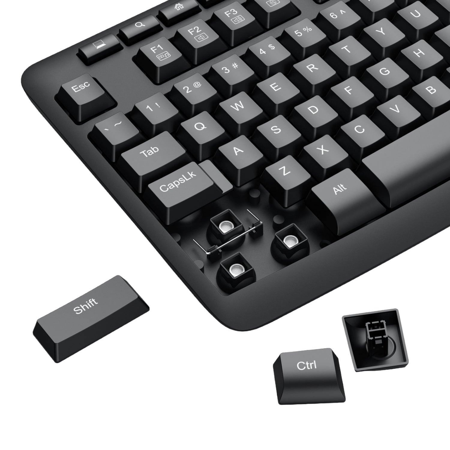 Redragon BS-7367-B Wireless Office Keyboard and Mouse Combo - Black - image 4