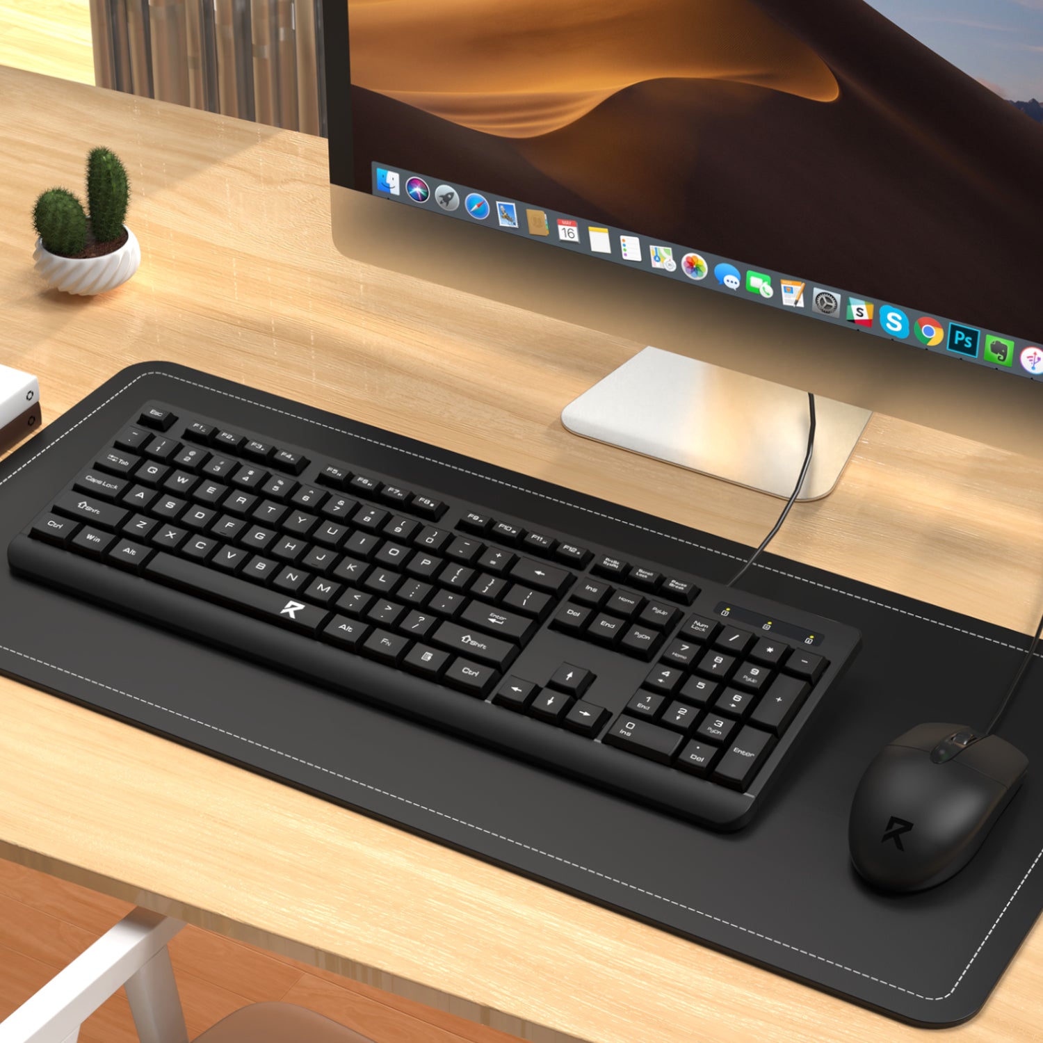 Redragon BS-7543 Wired Keyboard and Mouse Combo - Black – image 6