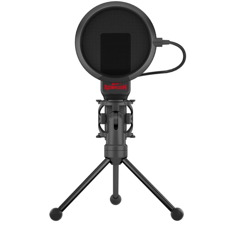 REDRAGON SEYFERT 3.5mm Aux Gaming Mic and Tripod - Black – image 2