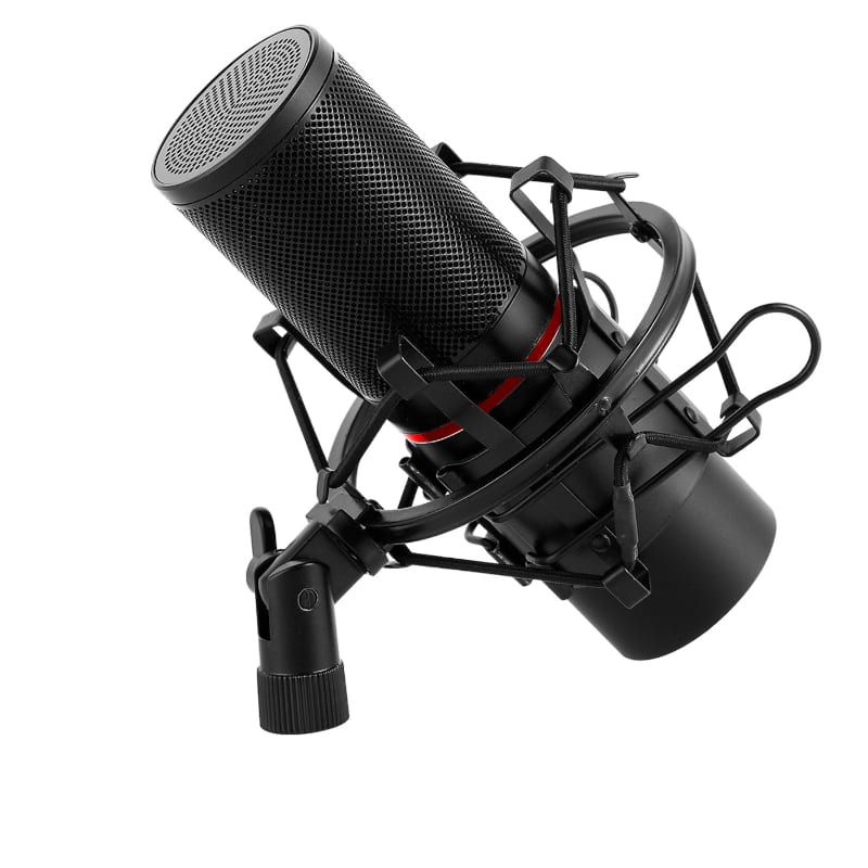REDRAGON BLAZAR Cardioid USB Gaming Mic and Tripod - Black – image 2