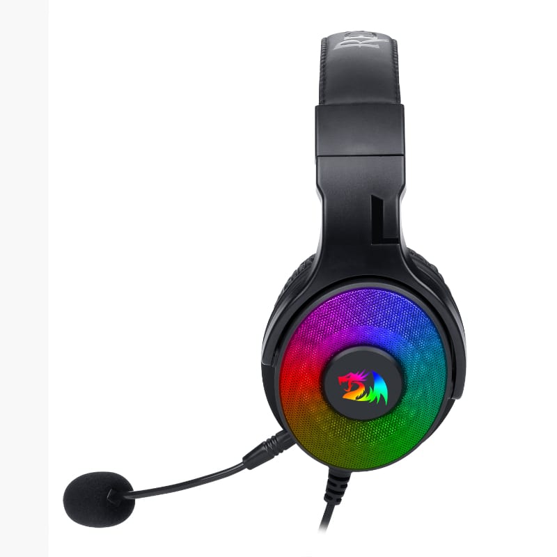 REDRAGON Over-Ear PANDORA USB (Power Only)|Aux (Mic and Headset) RGB Gaming Headset - Black – image 2