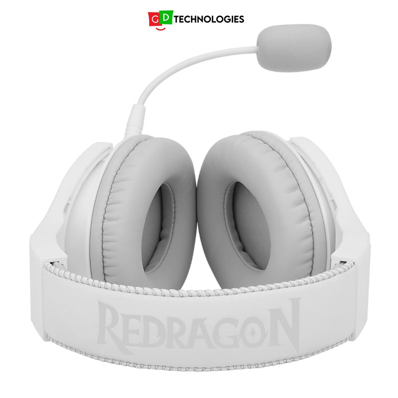 REDRAGON Over-Ear PANDORA USB RGB Gaming Headset – White