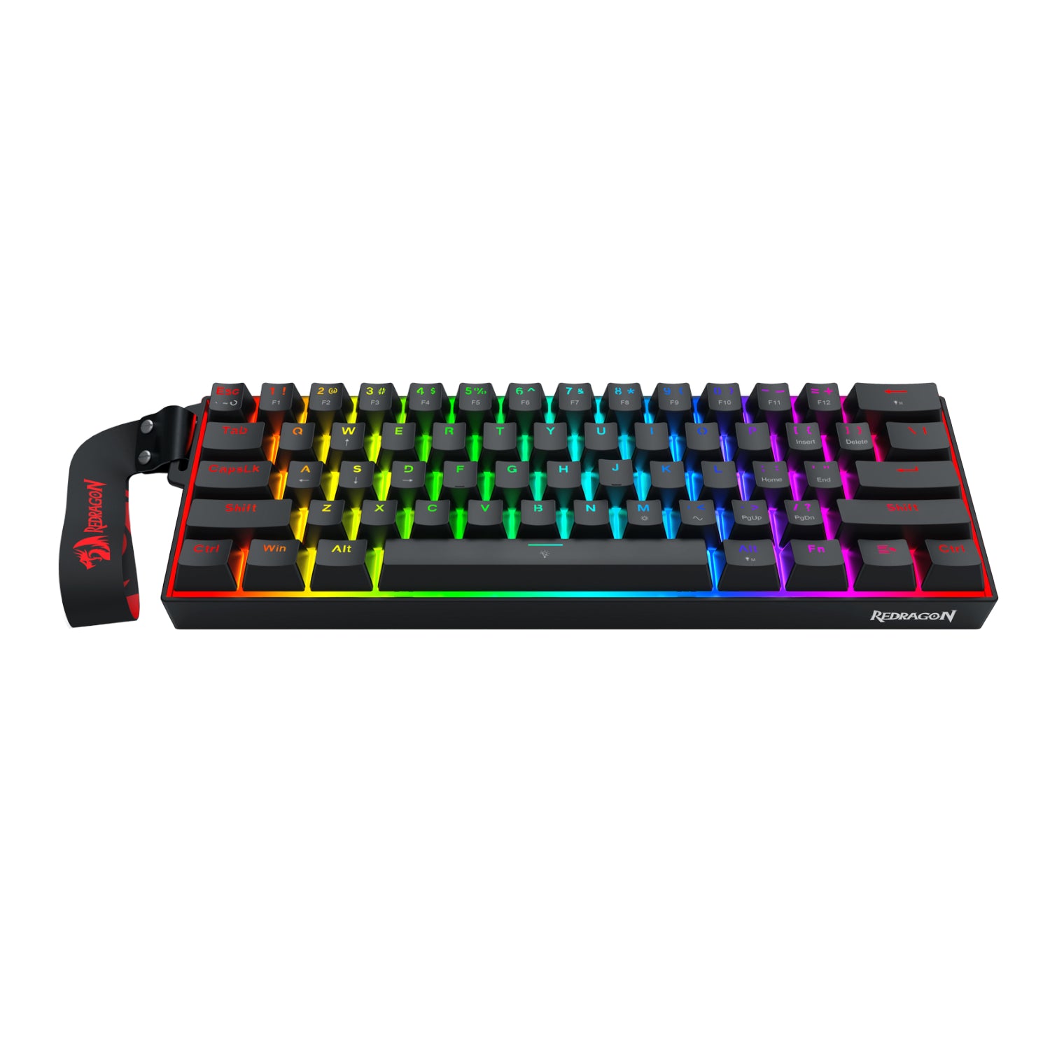 Redragon FIZZ Magnetic Plus 60% RGB Gaming Keyboard - Black – image 2