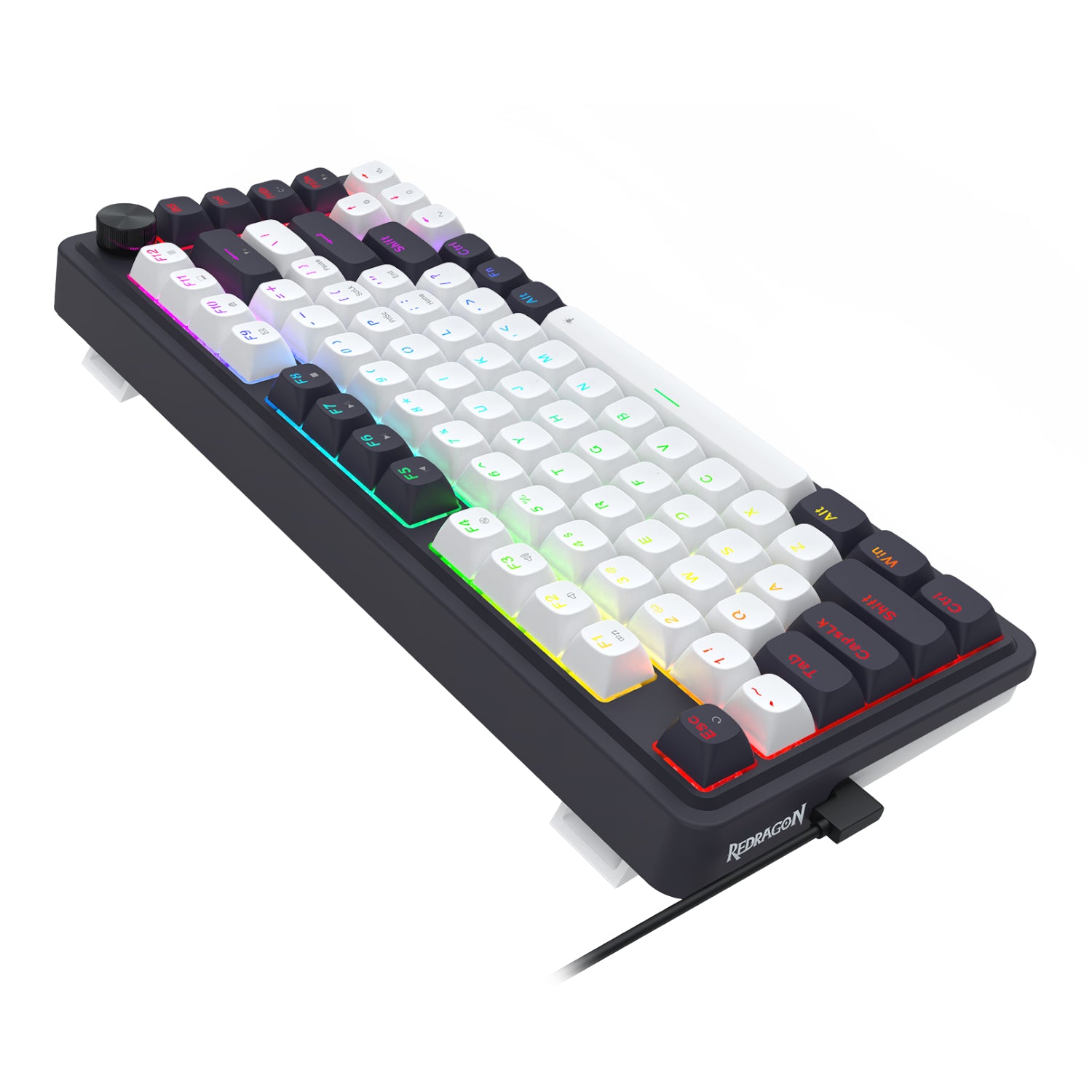 Redragon K673 UCAL 75% Magnetic Ultramag Switch Wired Keyboard - Black - image 5