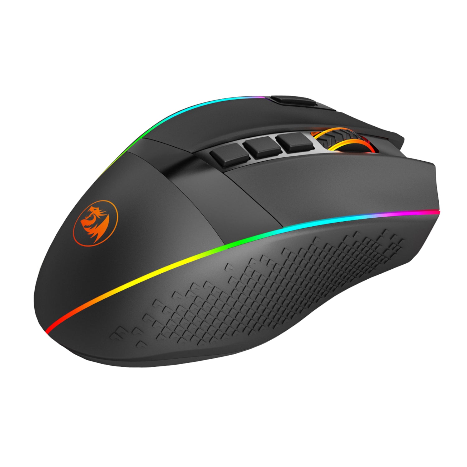 Redragon M991 RGB PRO ENLIGHTENMENT 26000 DPI Wireless Gaming Mouse - Black – image 2