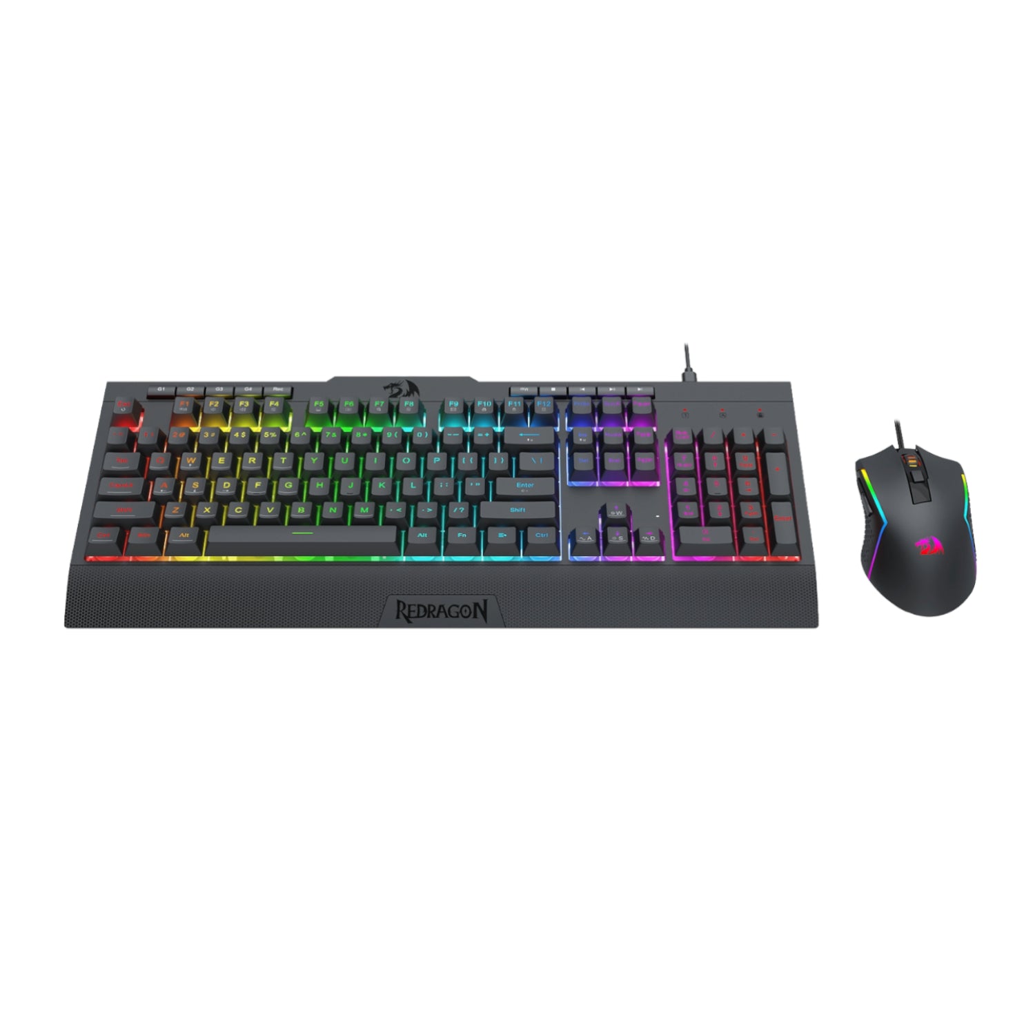 Redragon S151 Gaming Keyboard and Mouse Combo-Black – image 2
