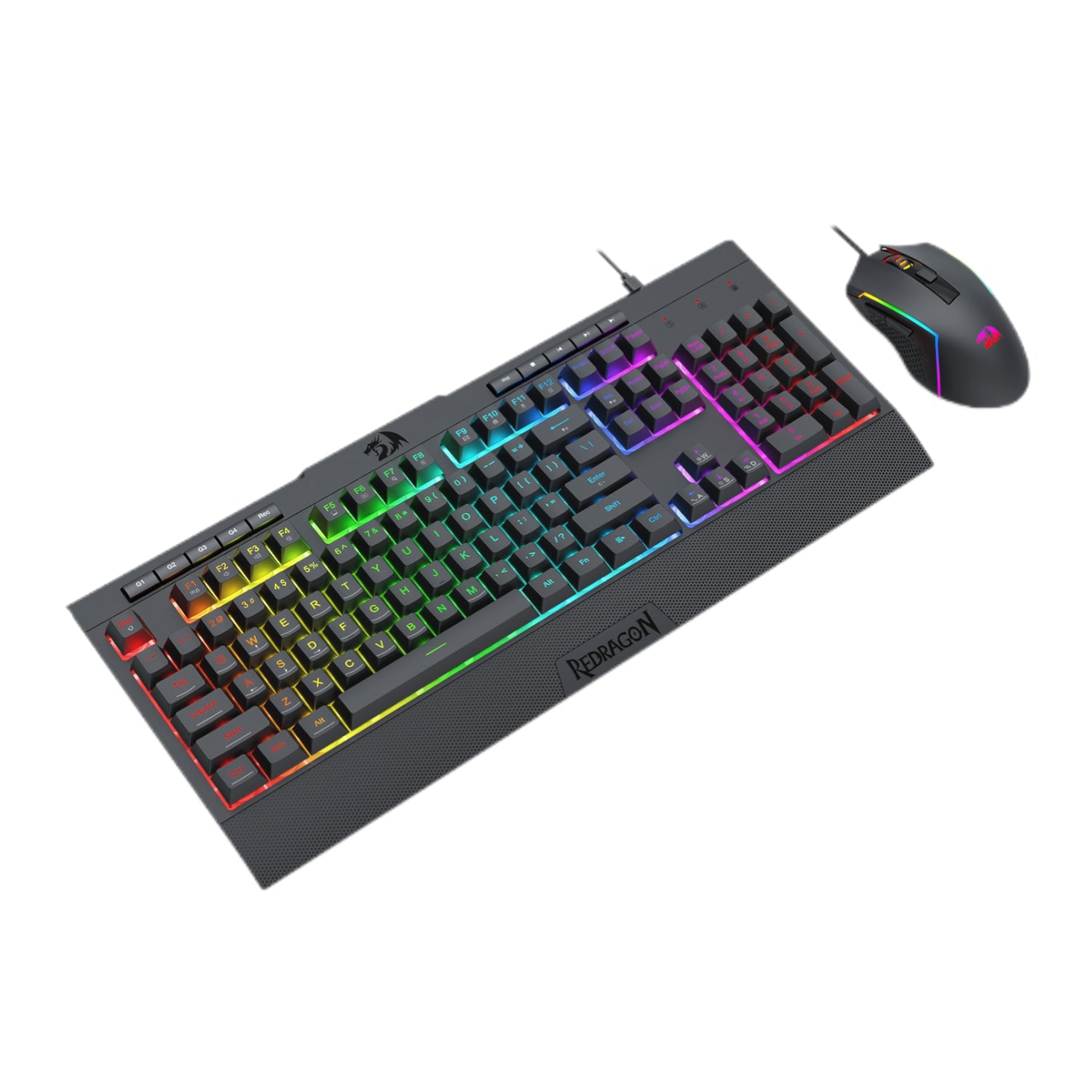Redragon S151 Gaming Keyboard and Mouse Combo-Black – image 3
