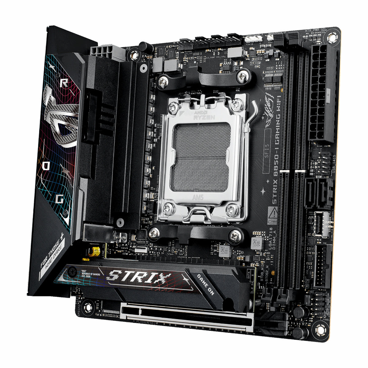 Asus ROG Strix B850-I Gaming WiFi AM5 Mini-ITX Gaming Motherboard – image 4