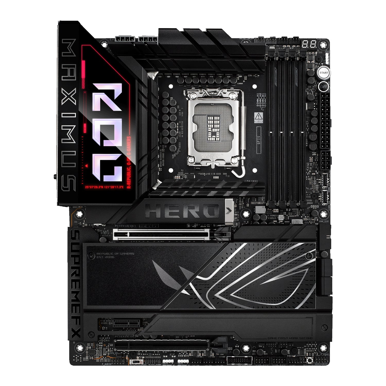 Asus ROG Maximus Z890 Hero Intel LGA1851 ATX Gaming Motherboard – image 2
