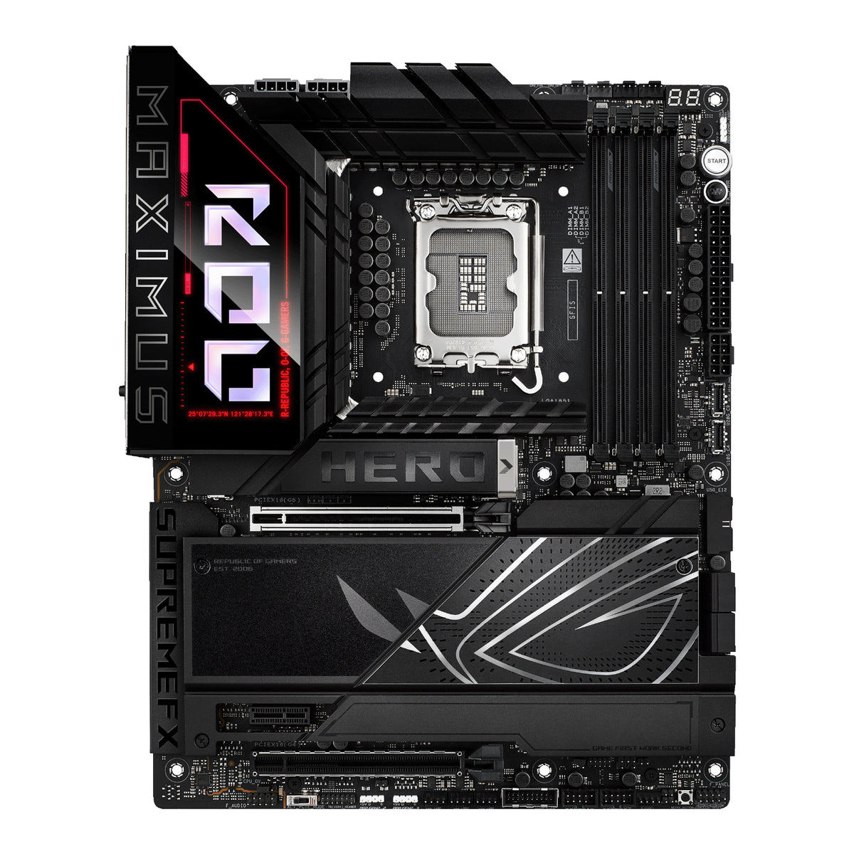 Asus ROG Maximus Z890 Hero Intel LGA1851 ATX Gaming Motherboard – image 2