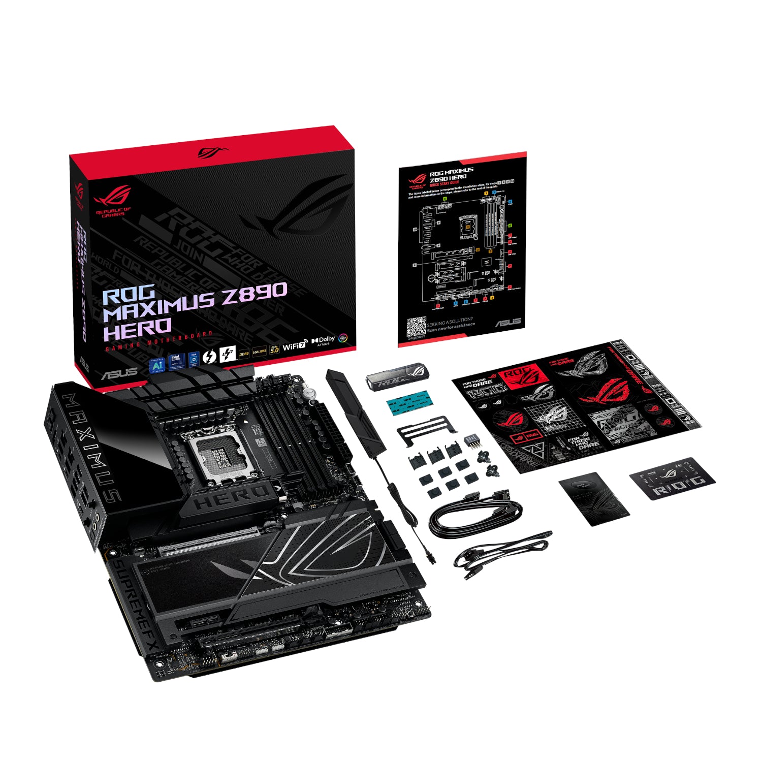 Asus ROG Maximus Z890 Hero Intel LGA1851 ATX Gaming Motherboard – image 6