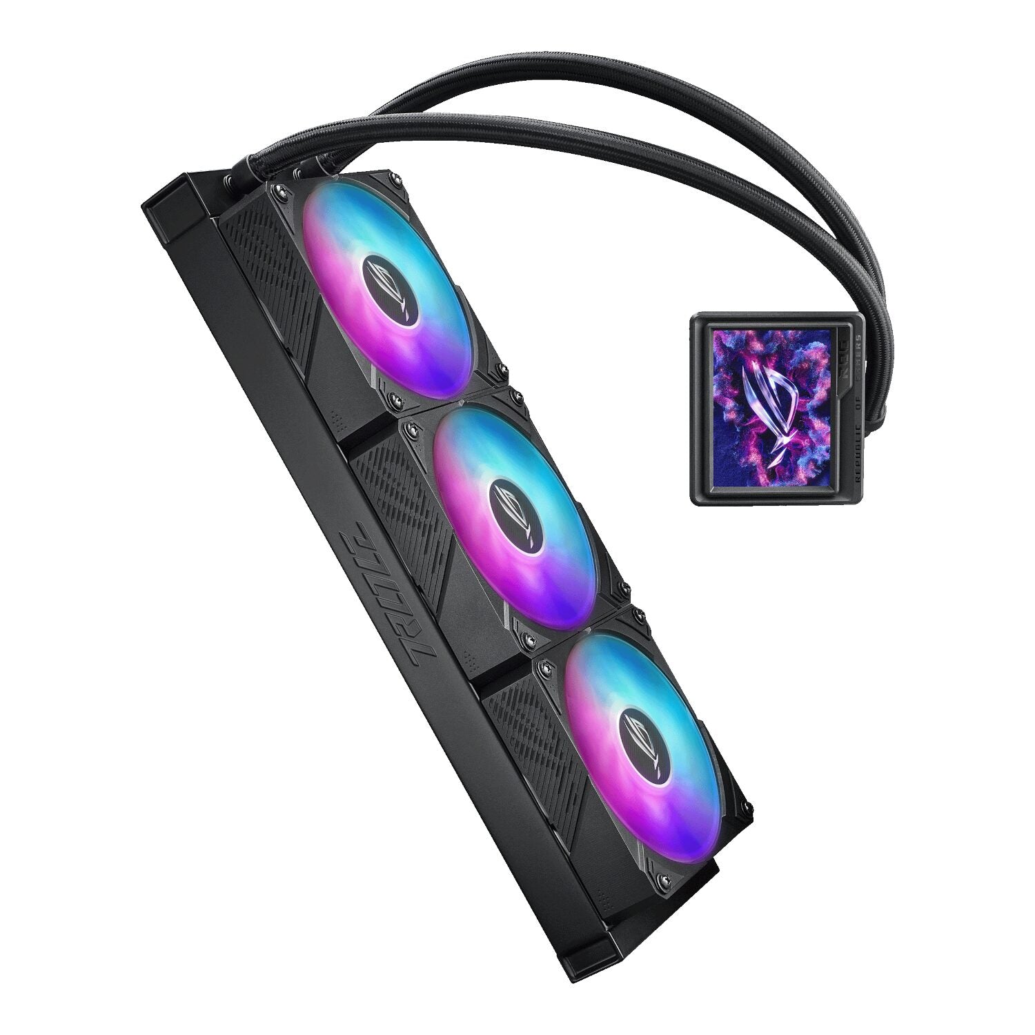 Asus ROG Ryujin III ARGB AIO Liquid Cooler - 3.5" LCD Display – image 2