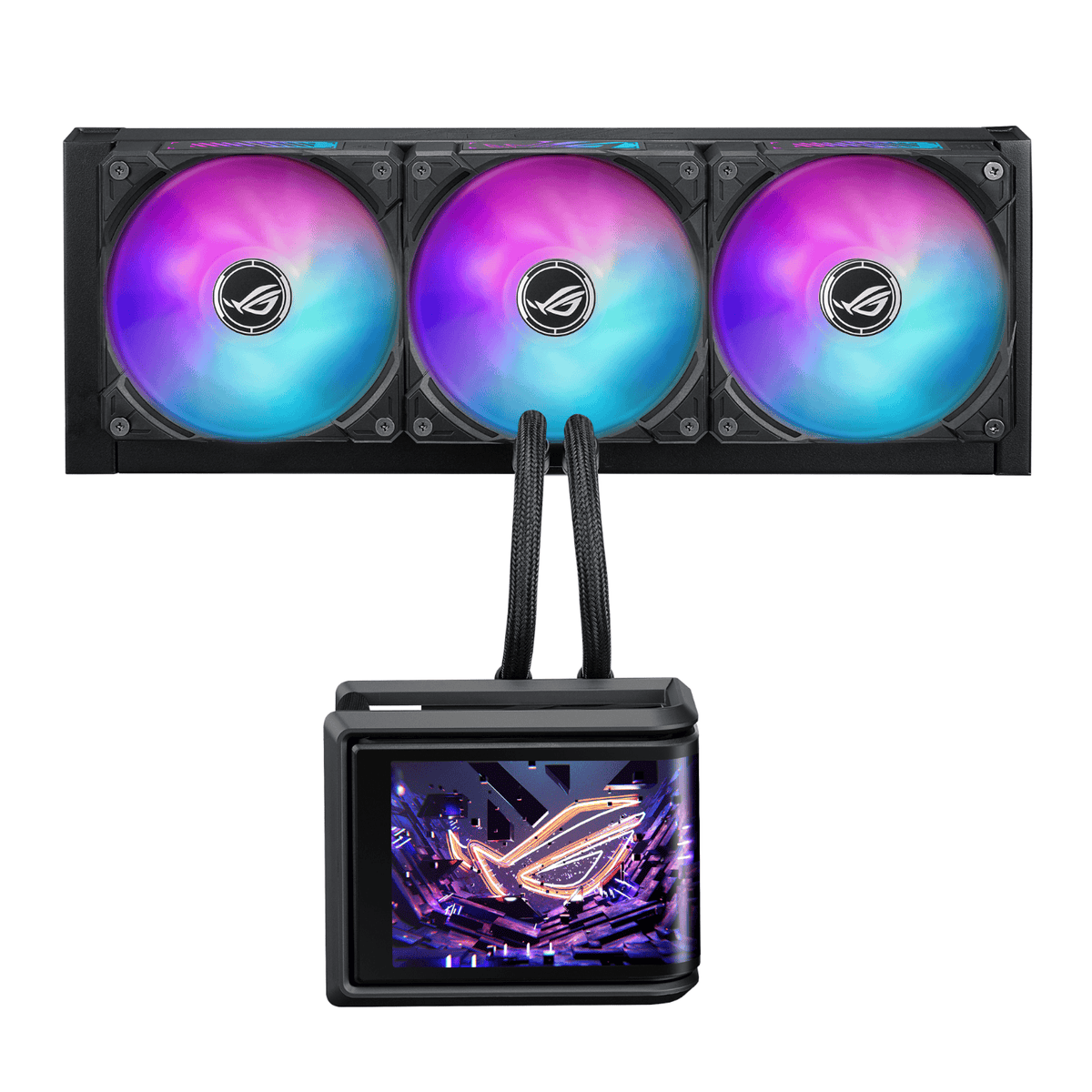 ASUS ROG Ryuo IV SLC 360mm ARGB Liquid CPU Cooler - Black – image 2