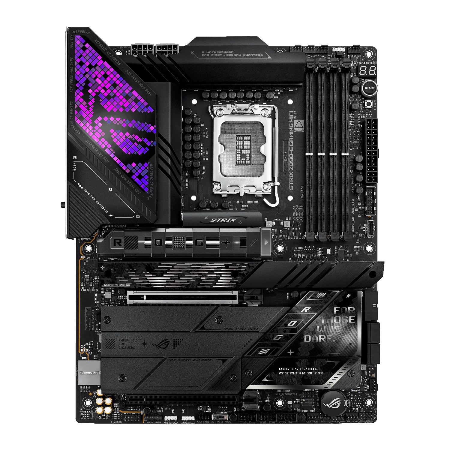 Asus ROG Strix Z890-E Gaming WIFI Intel LGA1851 ATX Gaming Motherboard – image 2