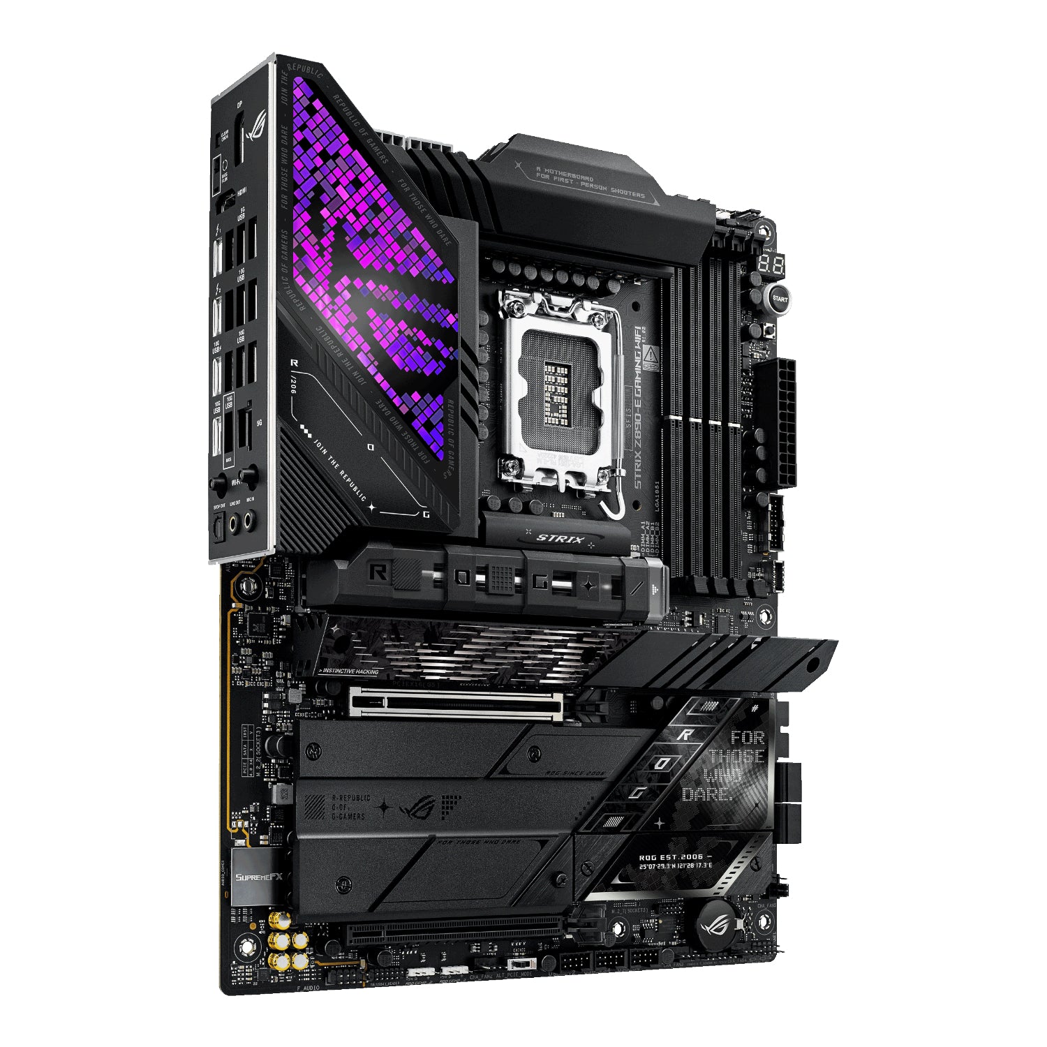 Asus ROG Strix Z890-E Gaming WIFI Intel LGA1851 ATX Gaming Motherboard – image 3