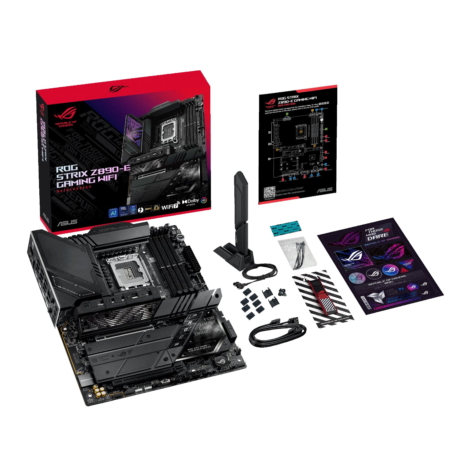 Asus ROG Strix Z890-E Gaming WIFI Intel LGA1851 ATX Gaming Motherboard – image 6