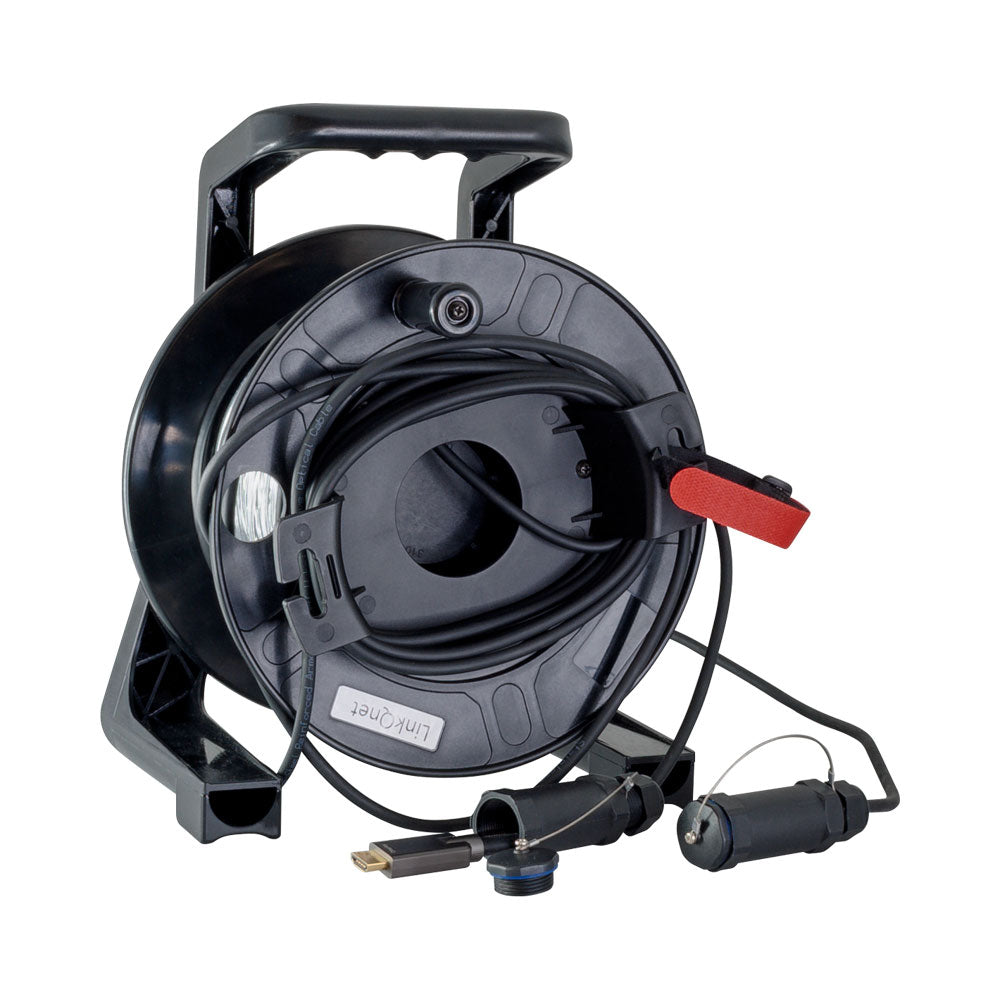 100M ARMORED FIBRE HDMI CABLE ON REEL