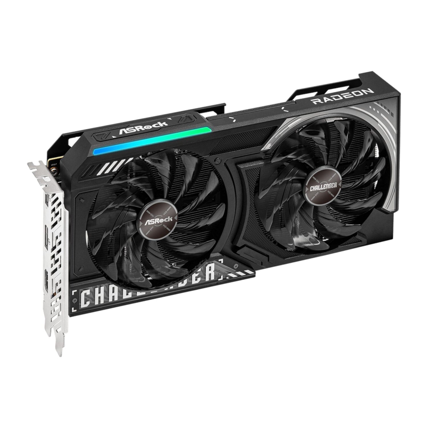 ASRock Radeon RX 9060 XT Challenger 16GB OC Graphics Card (RDNA™ 4, PCIe 5.0) – image 2