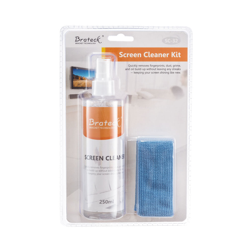 250ML SCREEN CLEANER WITH CLOTH