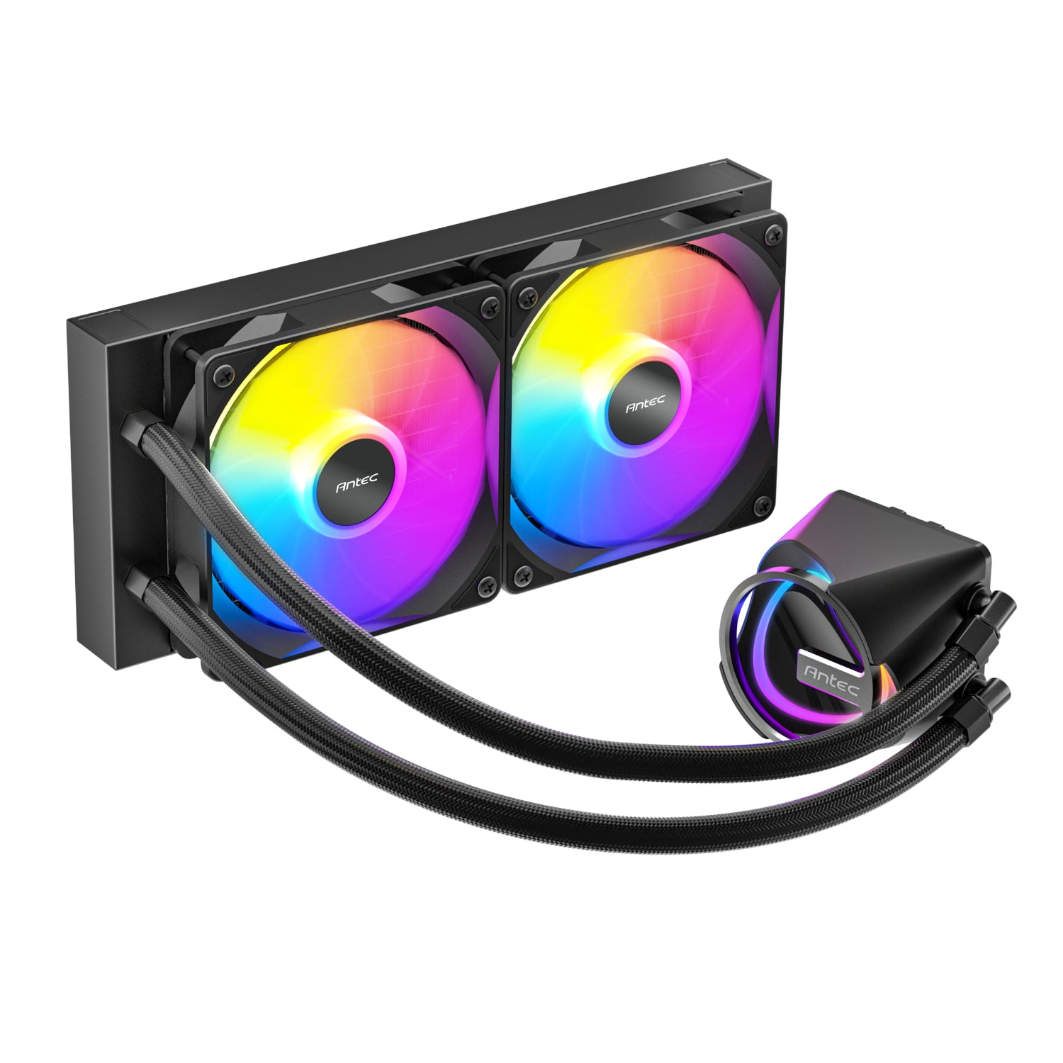 Antec Skeleton 240 ARGB CPU Liquid Cooler Black – image 2