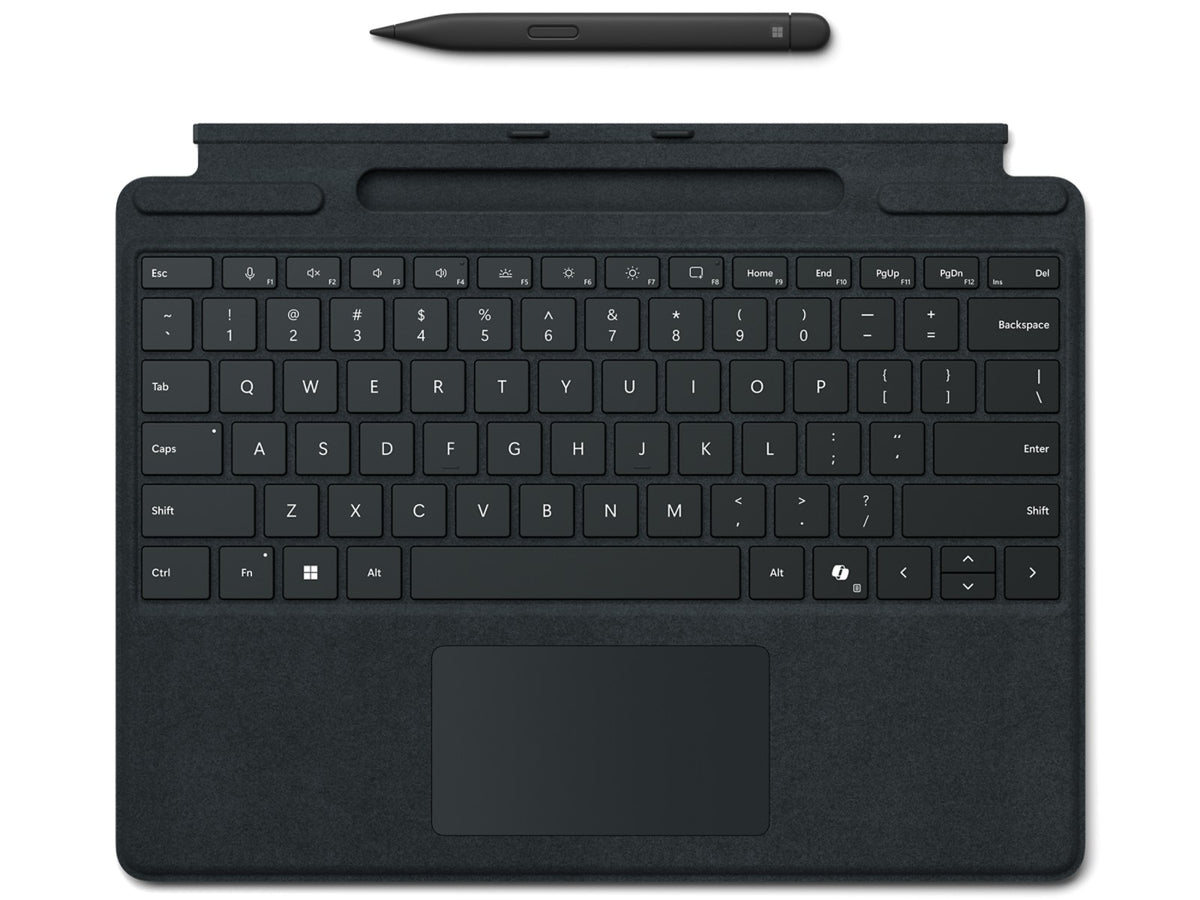 Microsoft Surface Pro Keyboard with Slim Pen for Business – Black