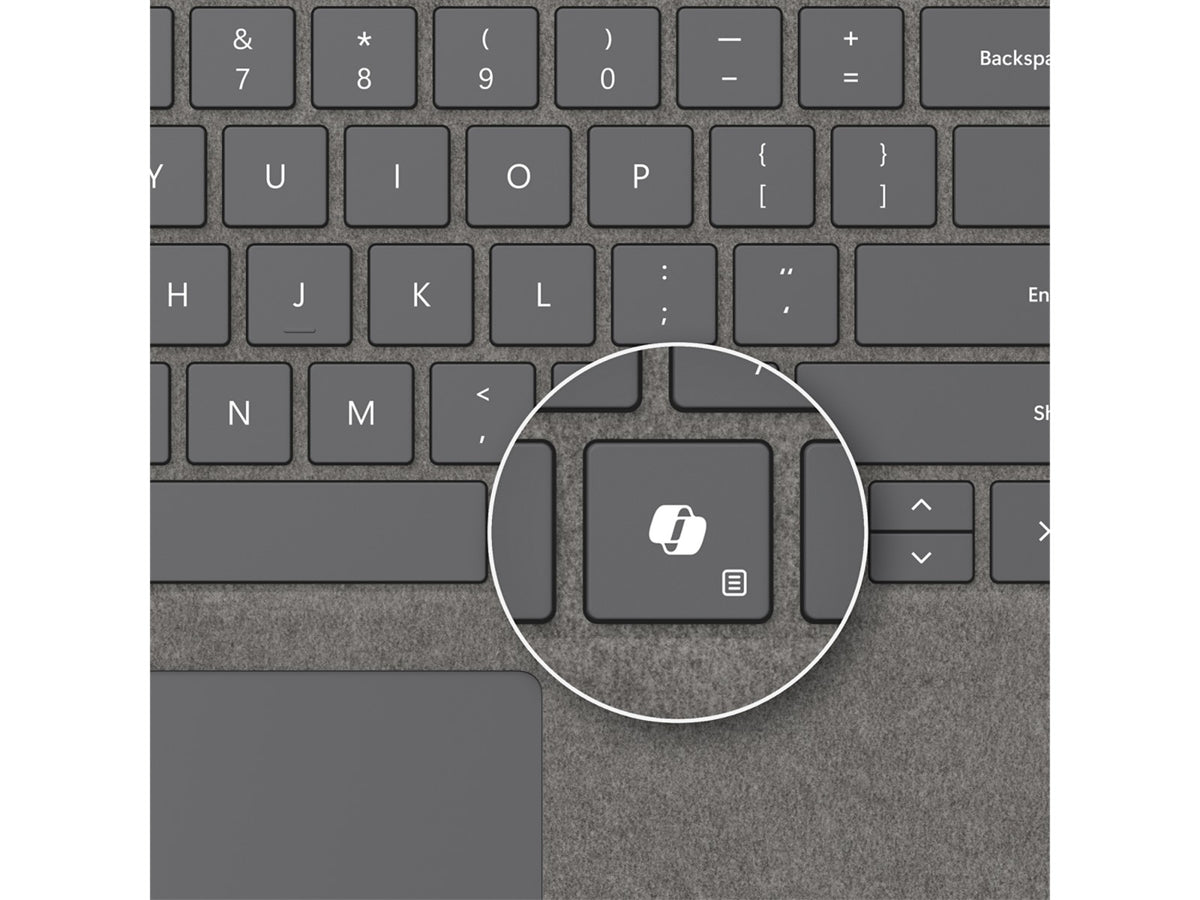 Microsoft Surface Pro Keyboard with Slim Pen for Business – Platinum