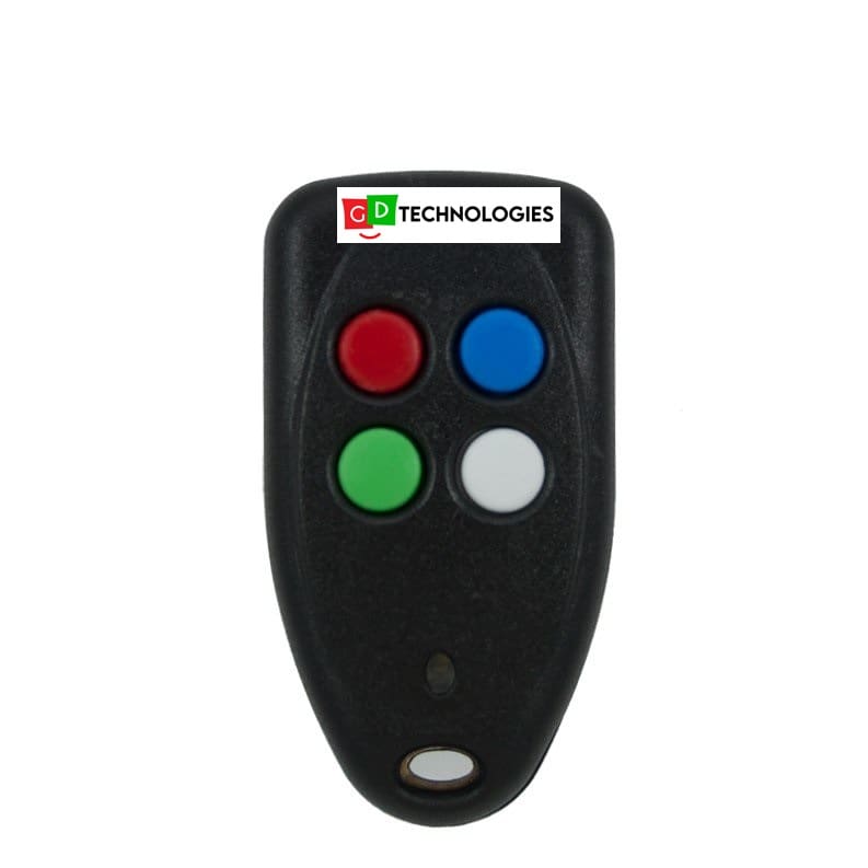 SHERLO TX4 BUTTON CODE HOPPING KEY RING TX4- 433mHz
