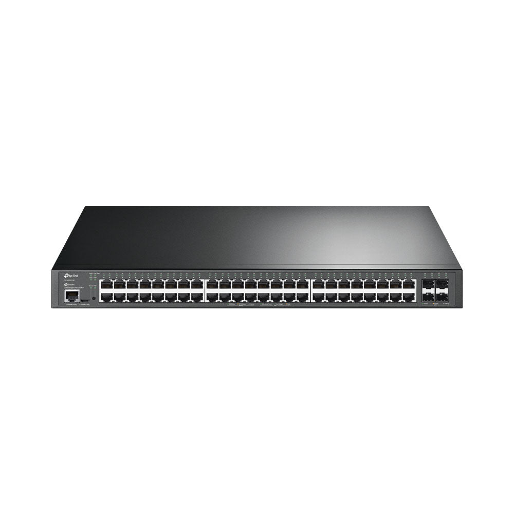 TP-LINK JETSTREAM 48P GBIT, 4P 10GE SFP, L2+
